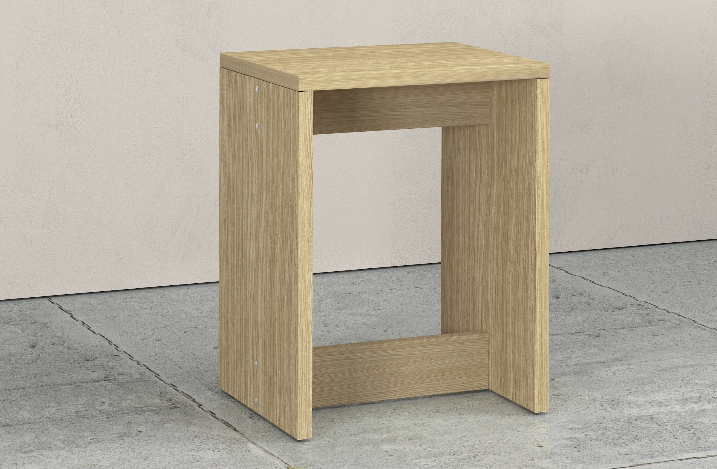 KOCHSTATION Barhocker »Luna, Barstuhl, Stitzhocker, Made in Italy« Küchenhocker im 2er-Set