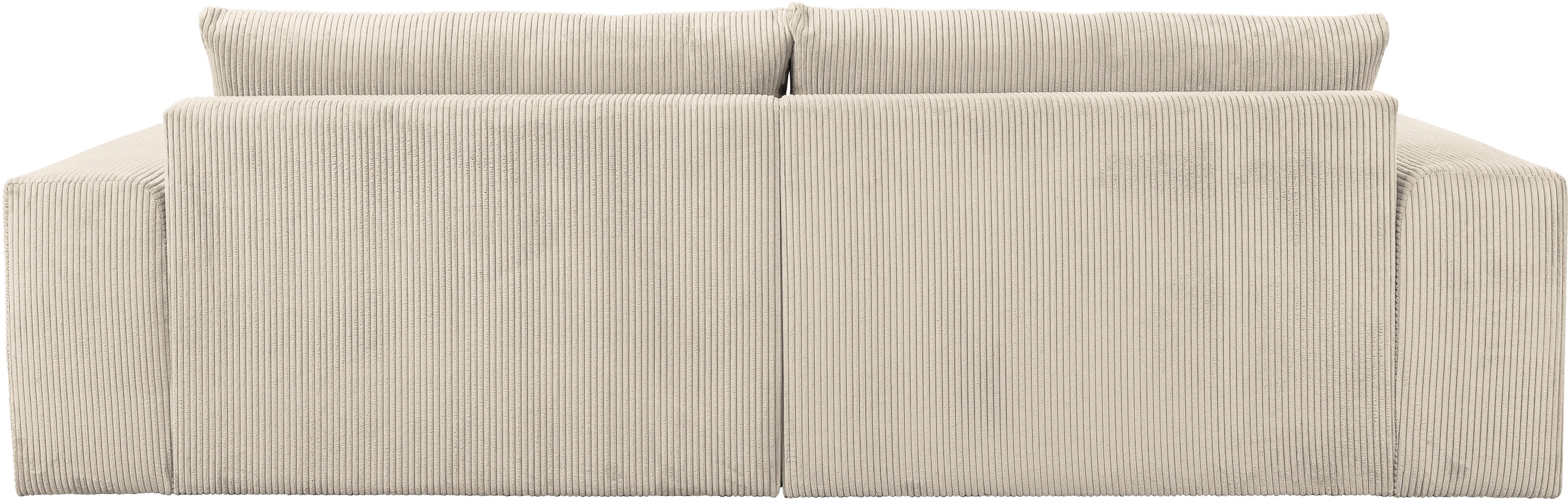 WERK2 Ecksofa »Rio, elegant und bequem, Breite 262cm, L-Form«, Puristisches Design mit maximalem Komfort