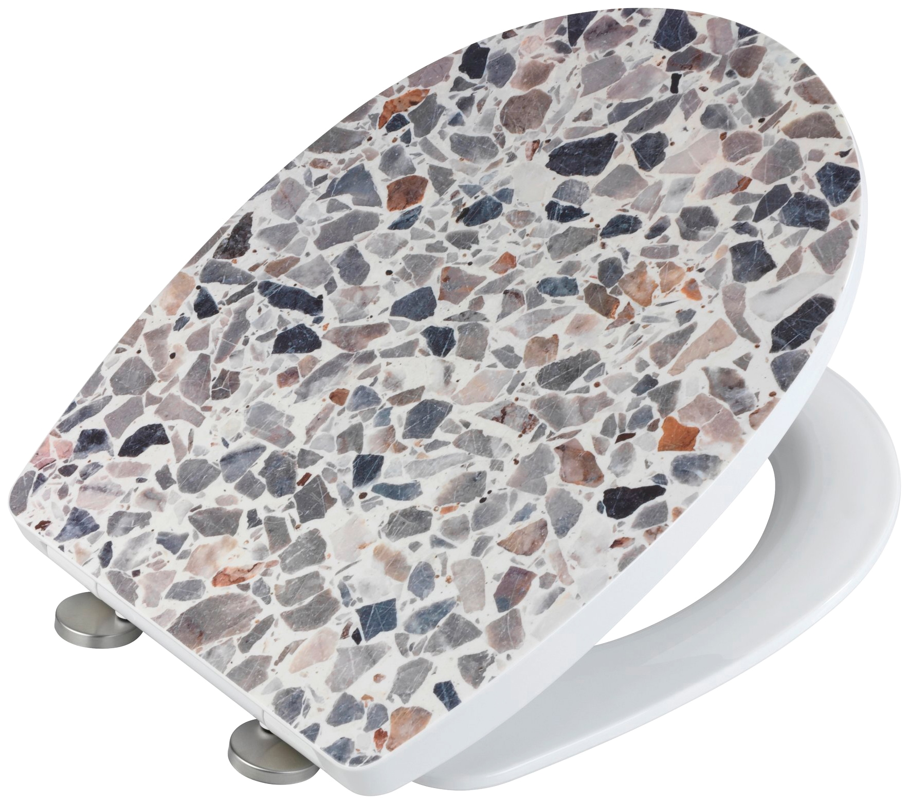 WC-Sitz Terrazzo Thermoplast High gloss günstig online kaufen