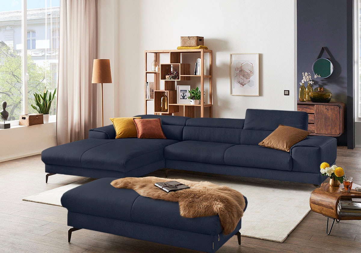 W.SCHILLIG Ecksofa »piedroo, Designsofa mit tollem Sitzkomfort, bequem und günstig online kaufen
