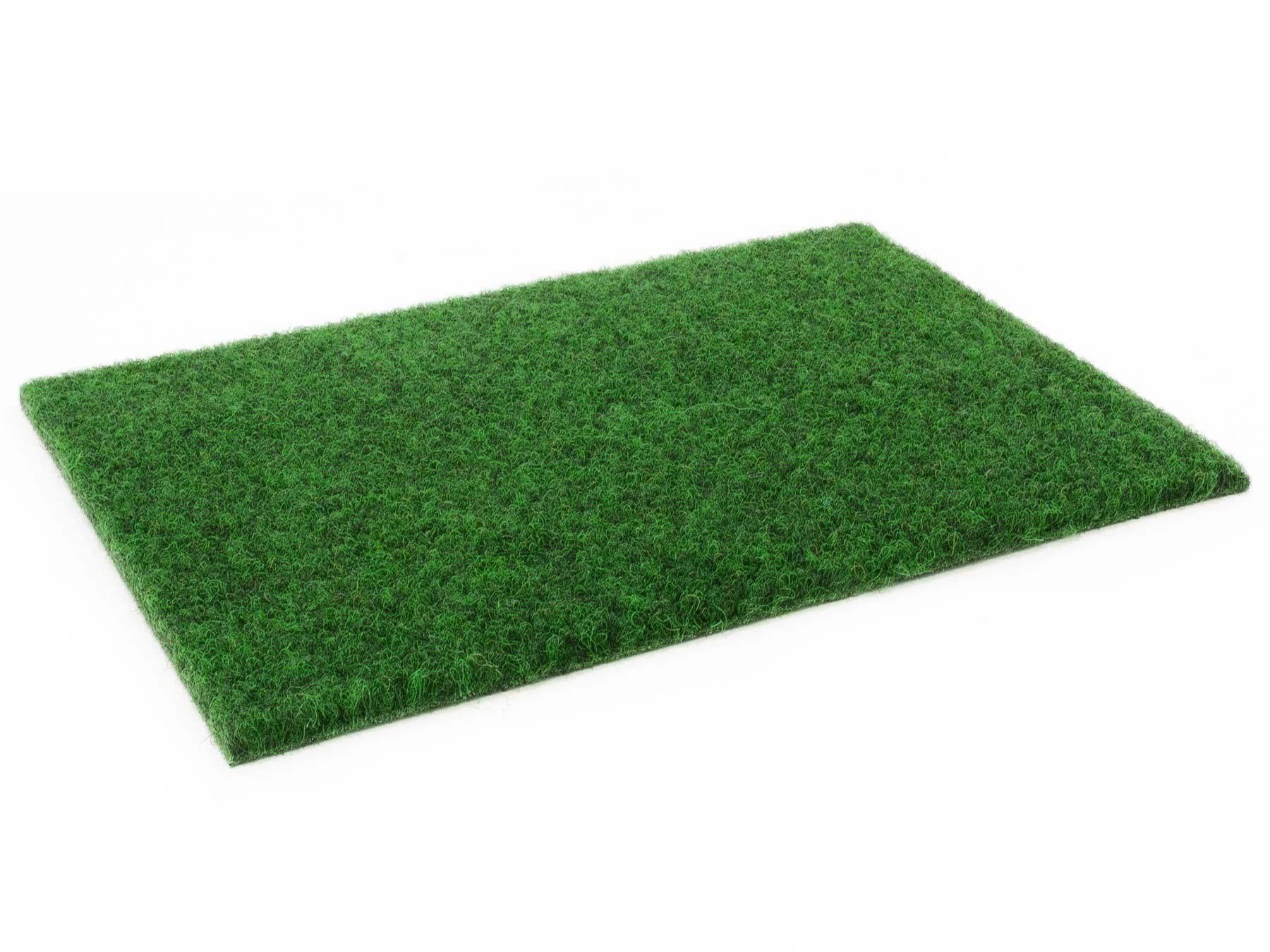 Primaflor-Ideen in Textil Kunstrasen »GARDEN B1, Made in Belgium«, rechteckig, 5 mm Höhe, Rasenteppich, strapazierfähig, witterungsbeständig & wasserfest