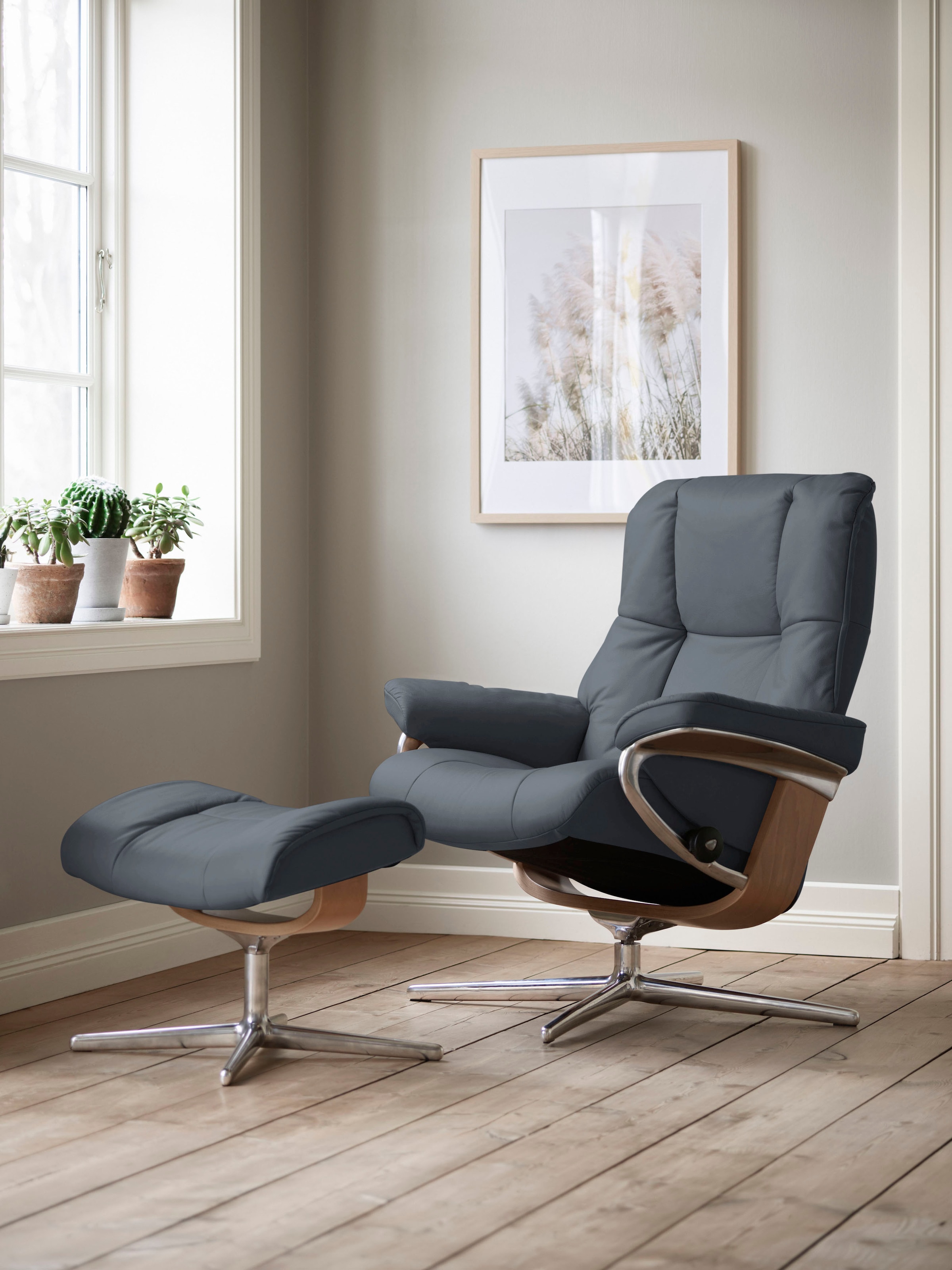 Stressless® Relaxsessel »Mayfair«, (Set, Relaxsessel mit Hocker), mit Hocke günstig online kaufen