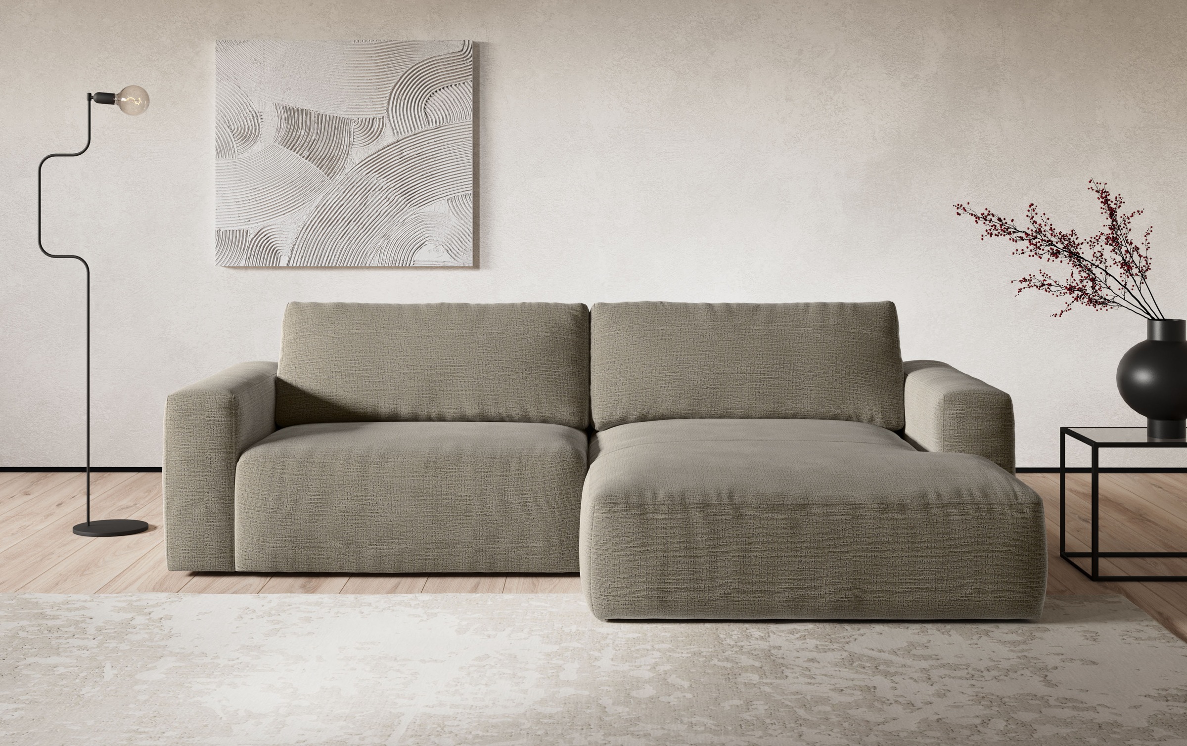 COTTA Ecksofa »Lasso L-Form, XL-Sofa« günstig online kaufen