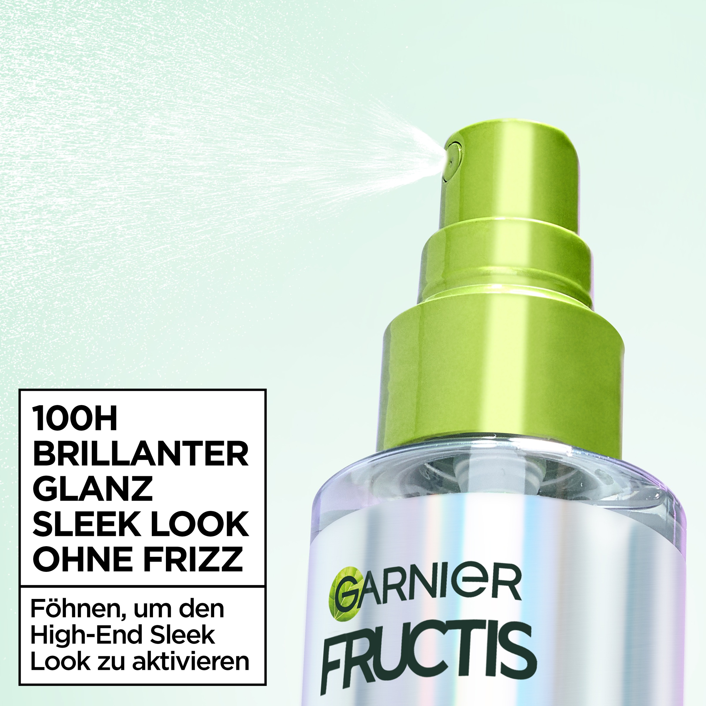 GARNIER Haarpflege-Spray »Garnier Fructis Diamond Sleek Shine-Coat Glättungsspray«