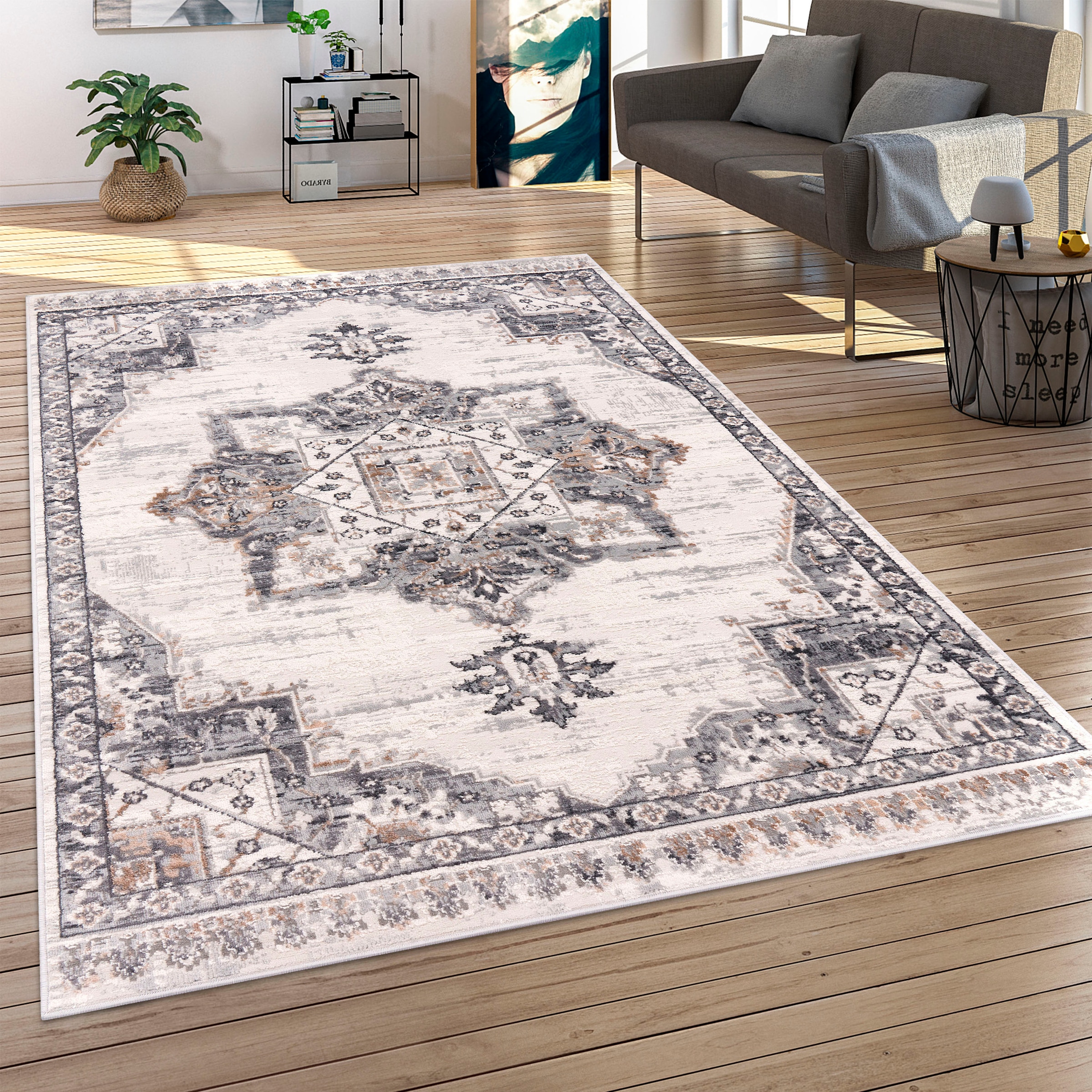 Paco Home Teppich »Foggia 772«, rechteckig, 12 mm Höhe, Kurzflor, Orient Op günstig online kaufen