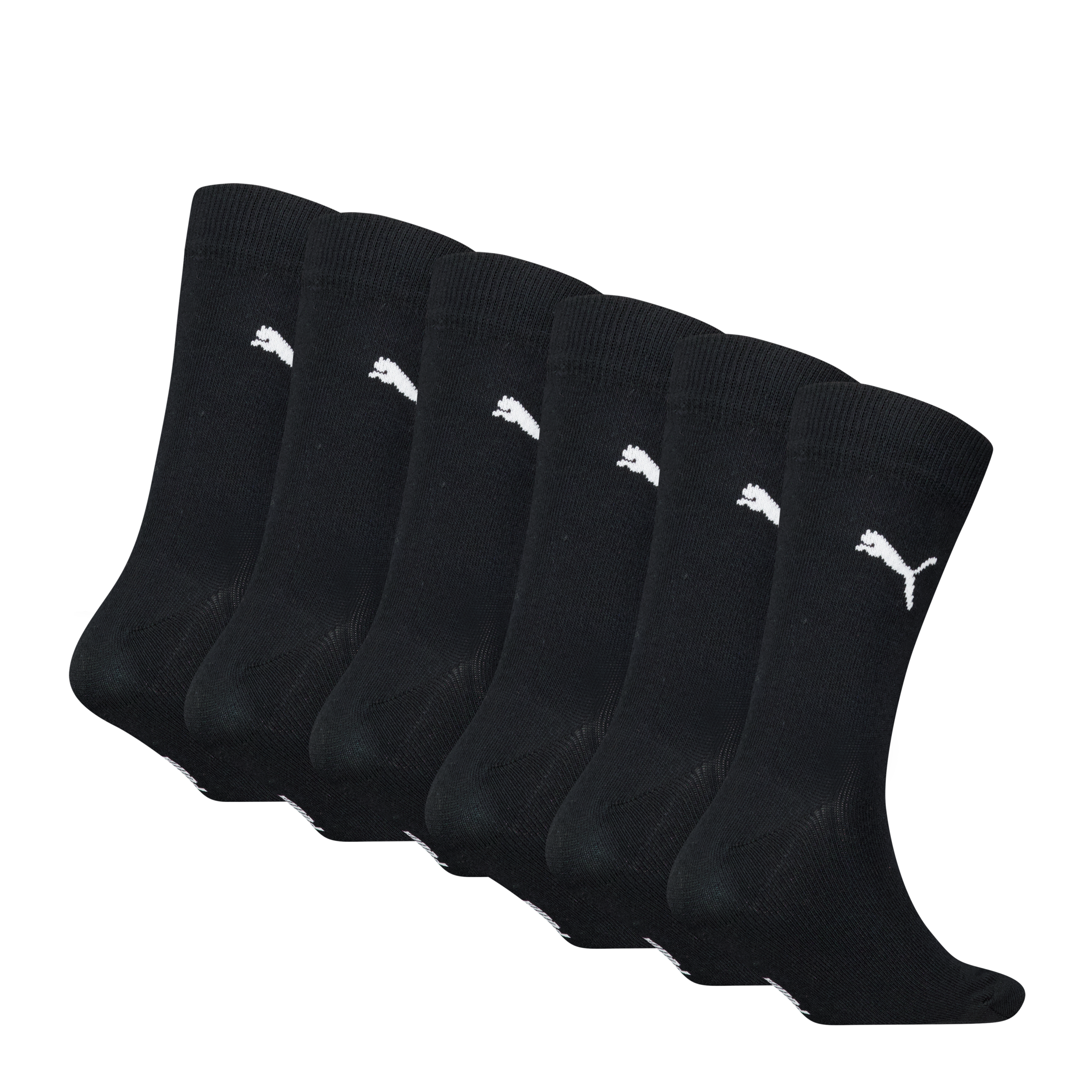 PUMA Socken »PUMA KIDS EASY RIDER 6P ECOM« 6 Paar,  Sportsocken, Rippenbündchen, Logo