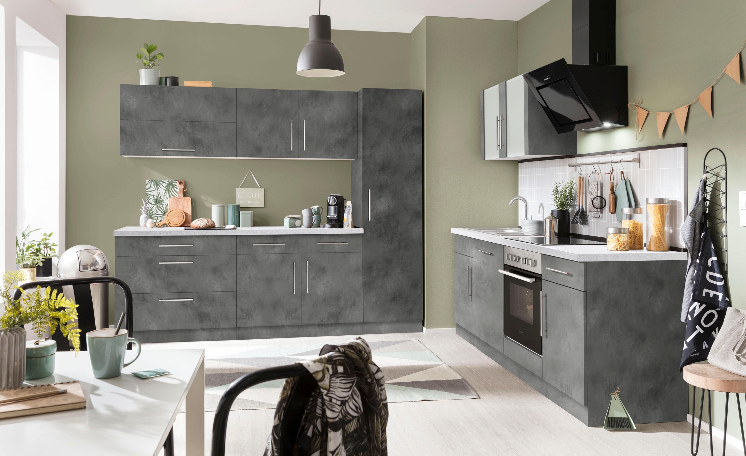 wiho Küchen Unterschrank "Cali, TOPSELLER" 100 cm breit, ohne Arbeitsplatte günstig online kaufen