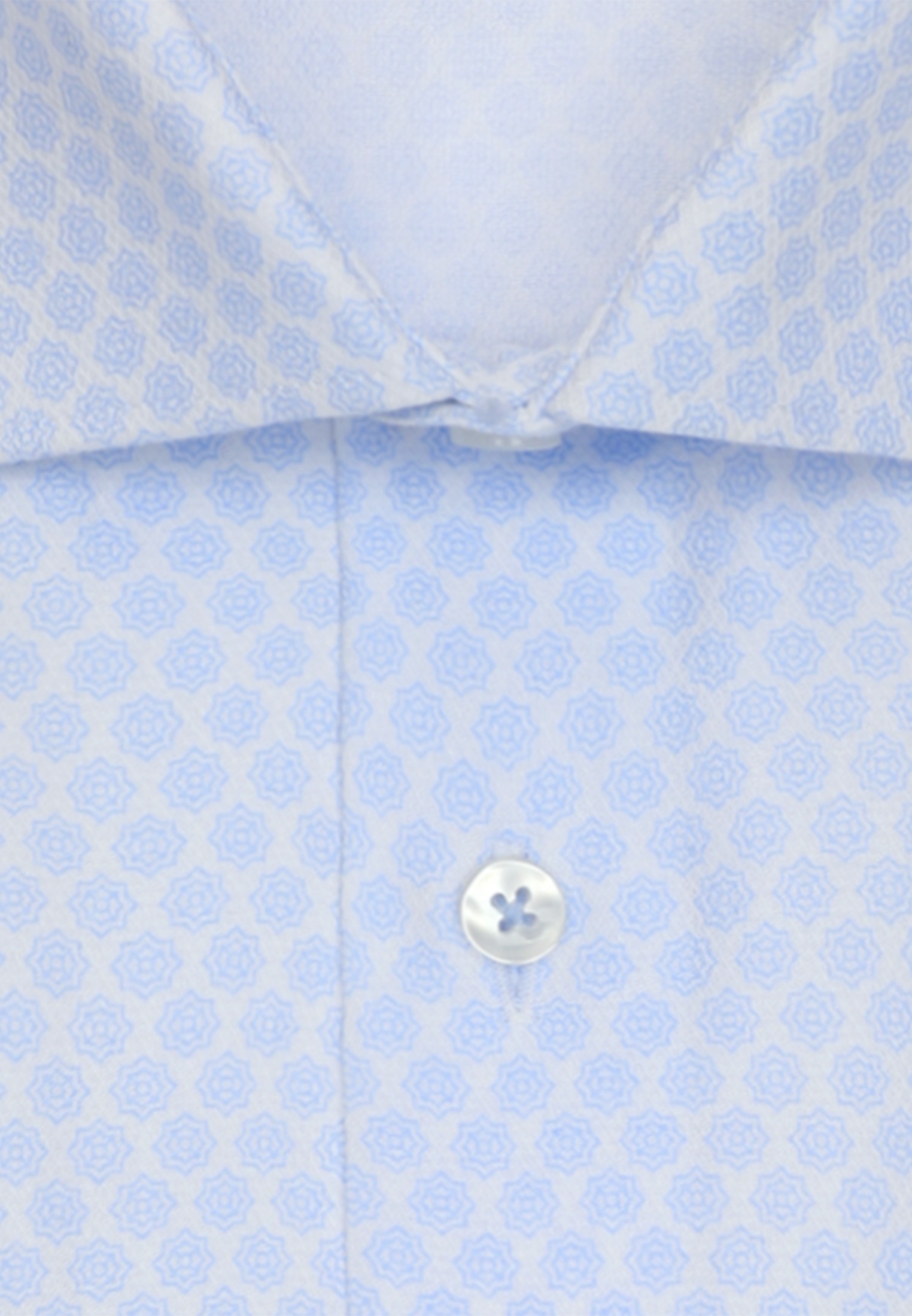 seidensticker Businesshemd »Schwarze Rose« Shaped 1/1 Extra lang Kentkragen Druck