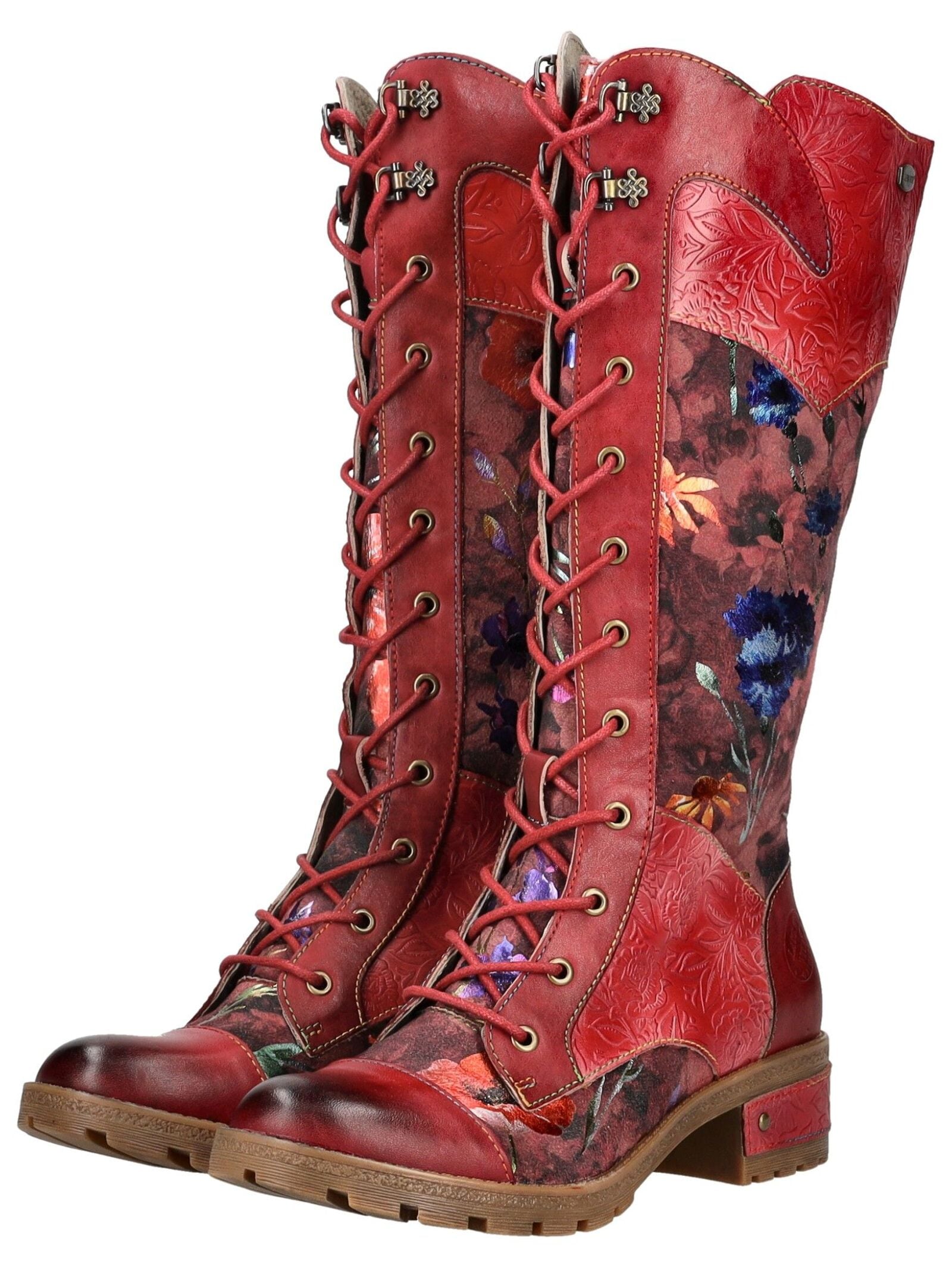 LAURA VITA Schnürstiefel »LAURA VITA Stiefel Leder/Textil«
