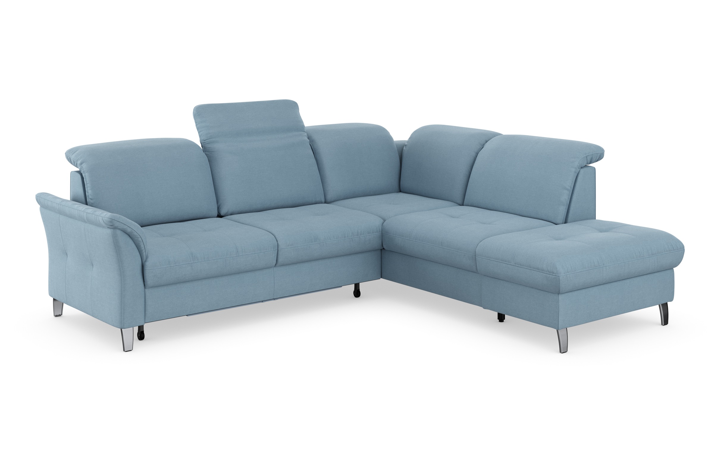 sit&more Ecksofa »Maggiore L-Form«, wahlweise mit Kopfteilverstellung, Bettfunktion und Stauraum