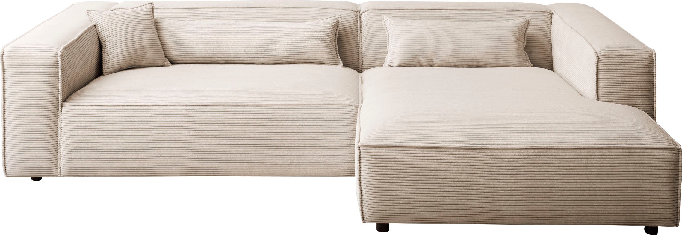 LeGer Home by Lena Gercke Ecksofa »PIARA XXL, Big-Sofa in Cord oder Leineno günstig online kaufen