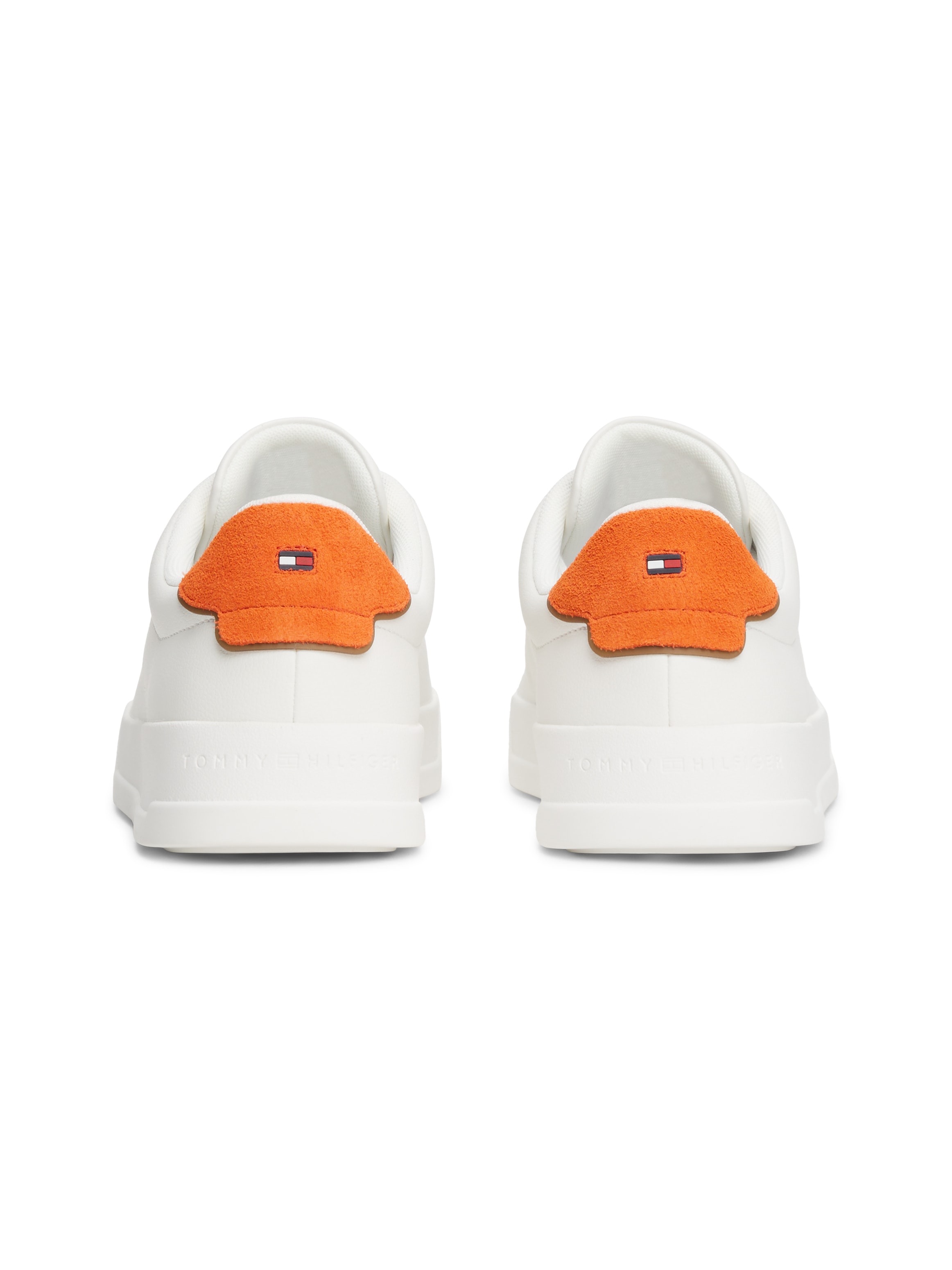 Tommy Hilfiger Sneaker »TH COURT LTH DETAIL ESS«, Freizeitschuh, Halbschuh, Schnürschuh mit seitlichem Logoschriftzug