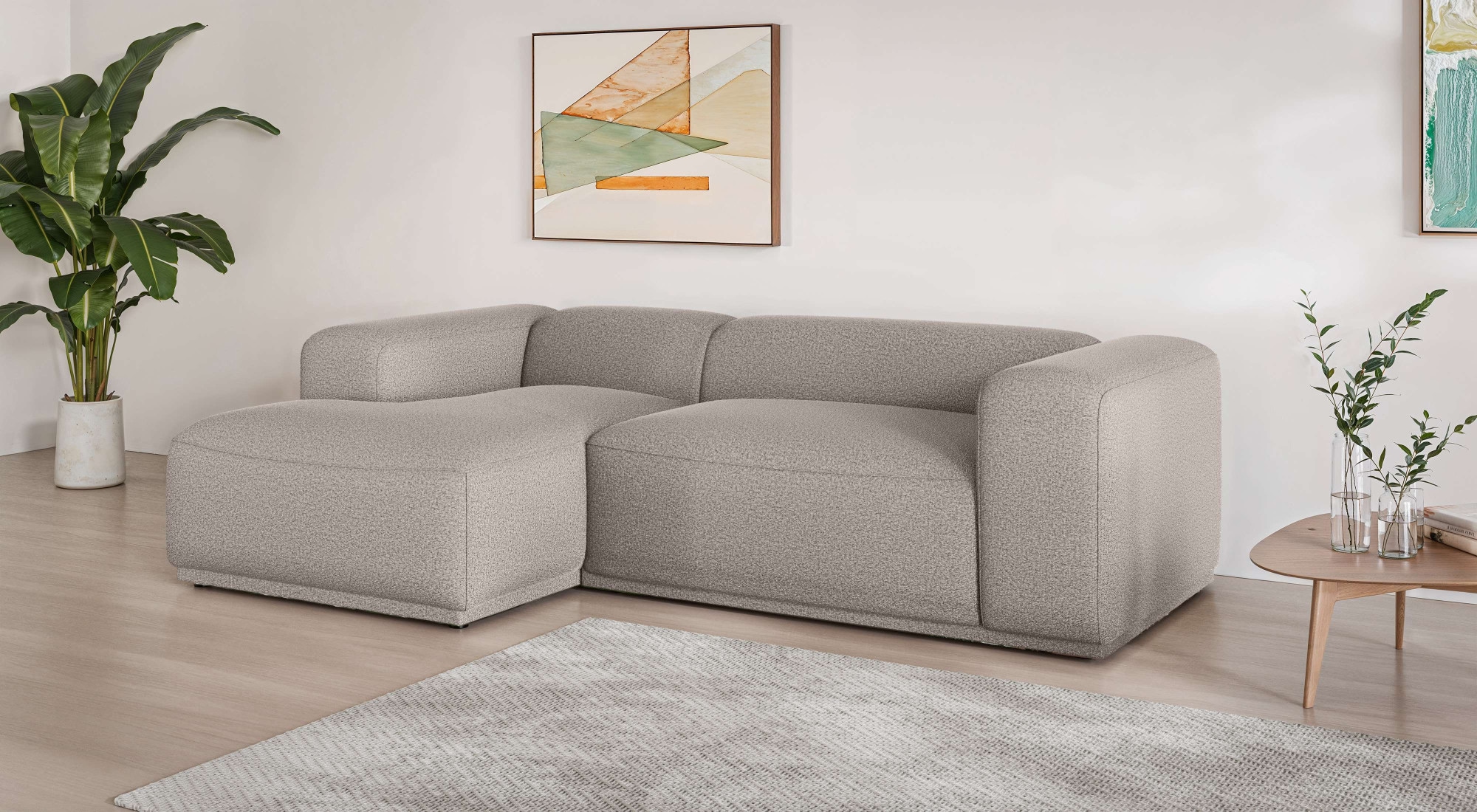 s.Oliver Ecksofa »EMMERIK Designersofa, L-Form mit Wellenfederung, B/T/H: 2 günstig online kaufen