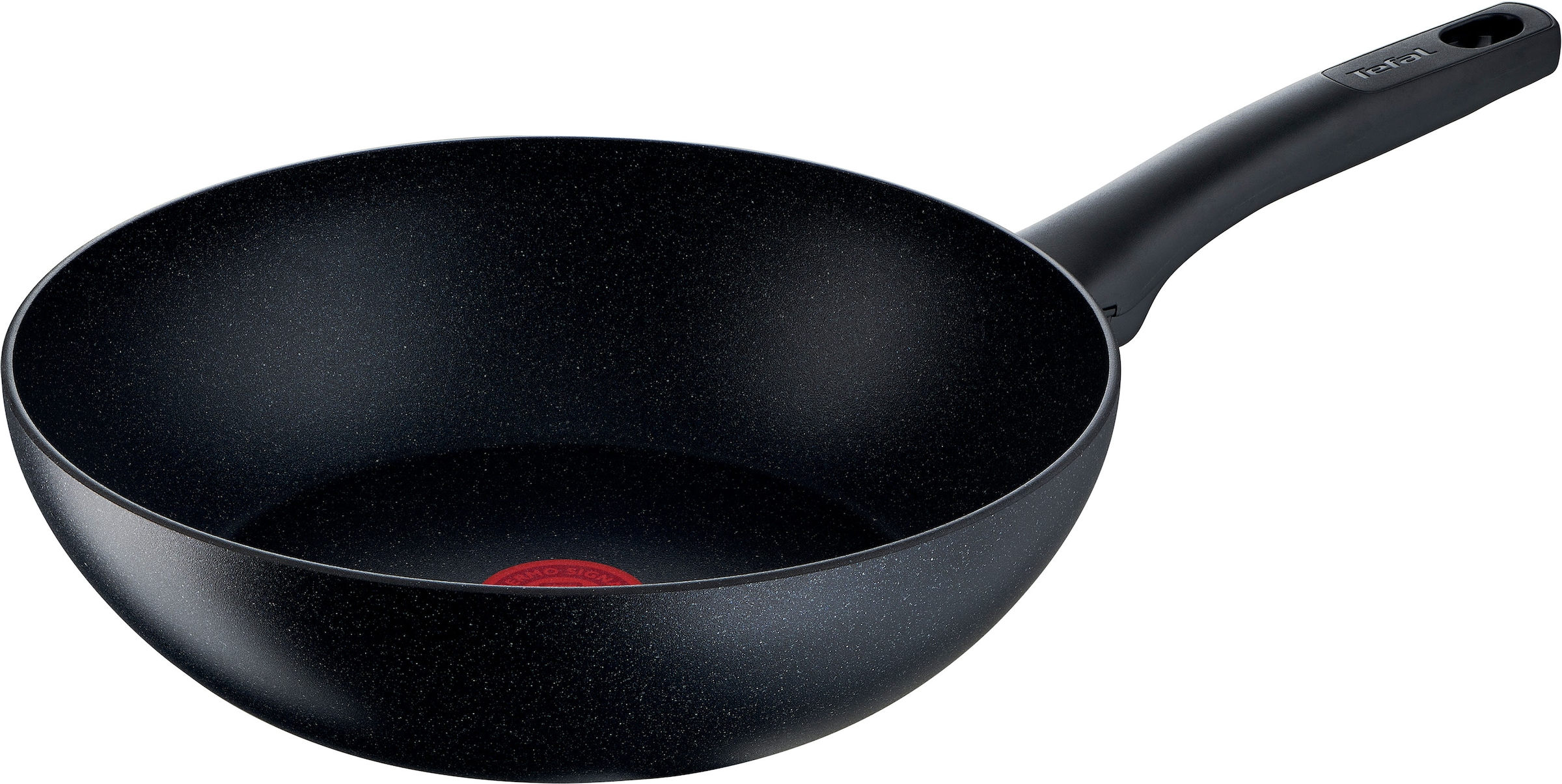 Tefal Wok »Black Stone«, Aluminium, (1 tlg.), Aluminium, Mineralia Antihaft günstig online kaufen
