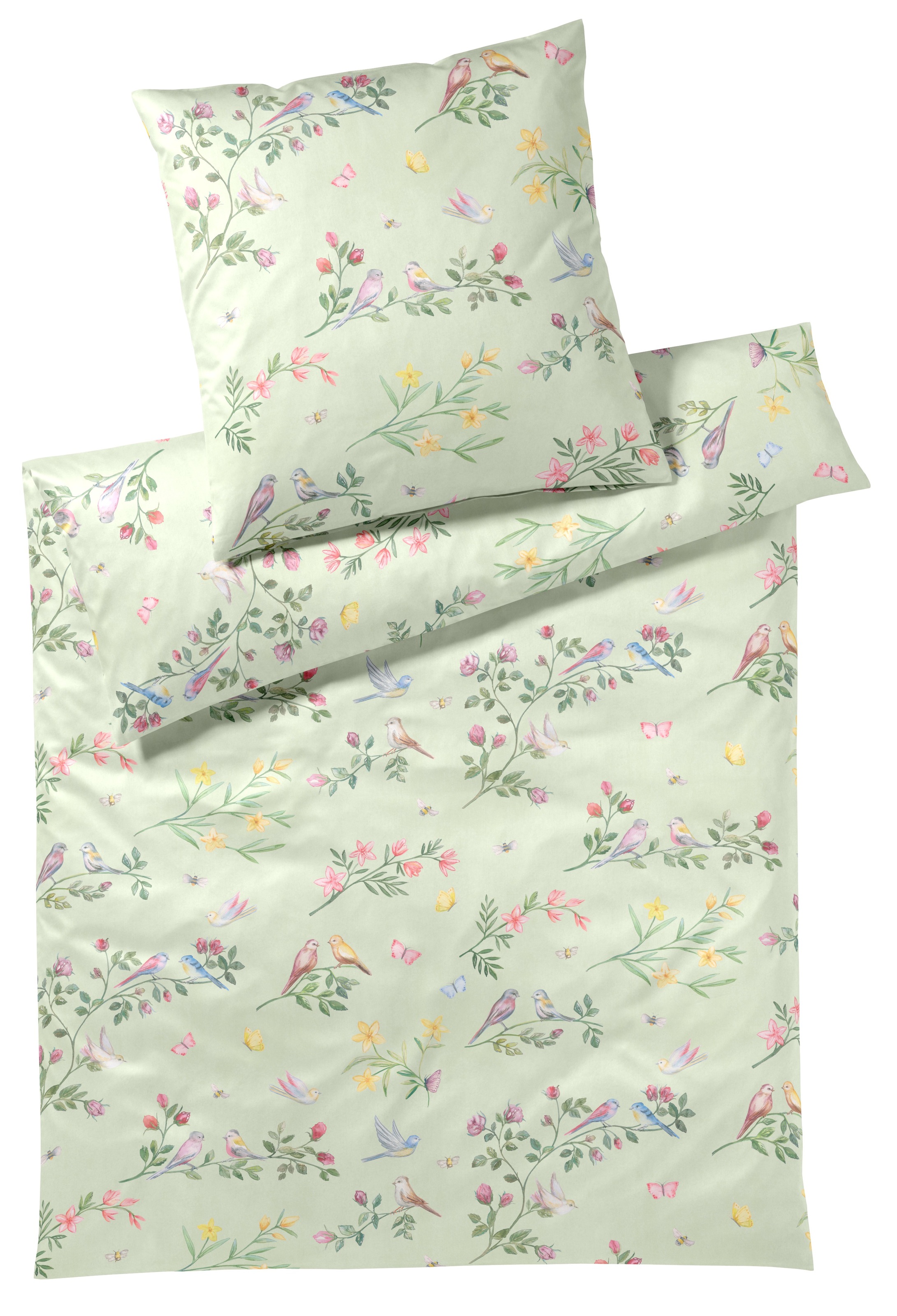 Elegante Bettwäsche »Songbird«, angenehmes Hautgefühl günstig online kaufen