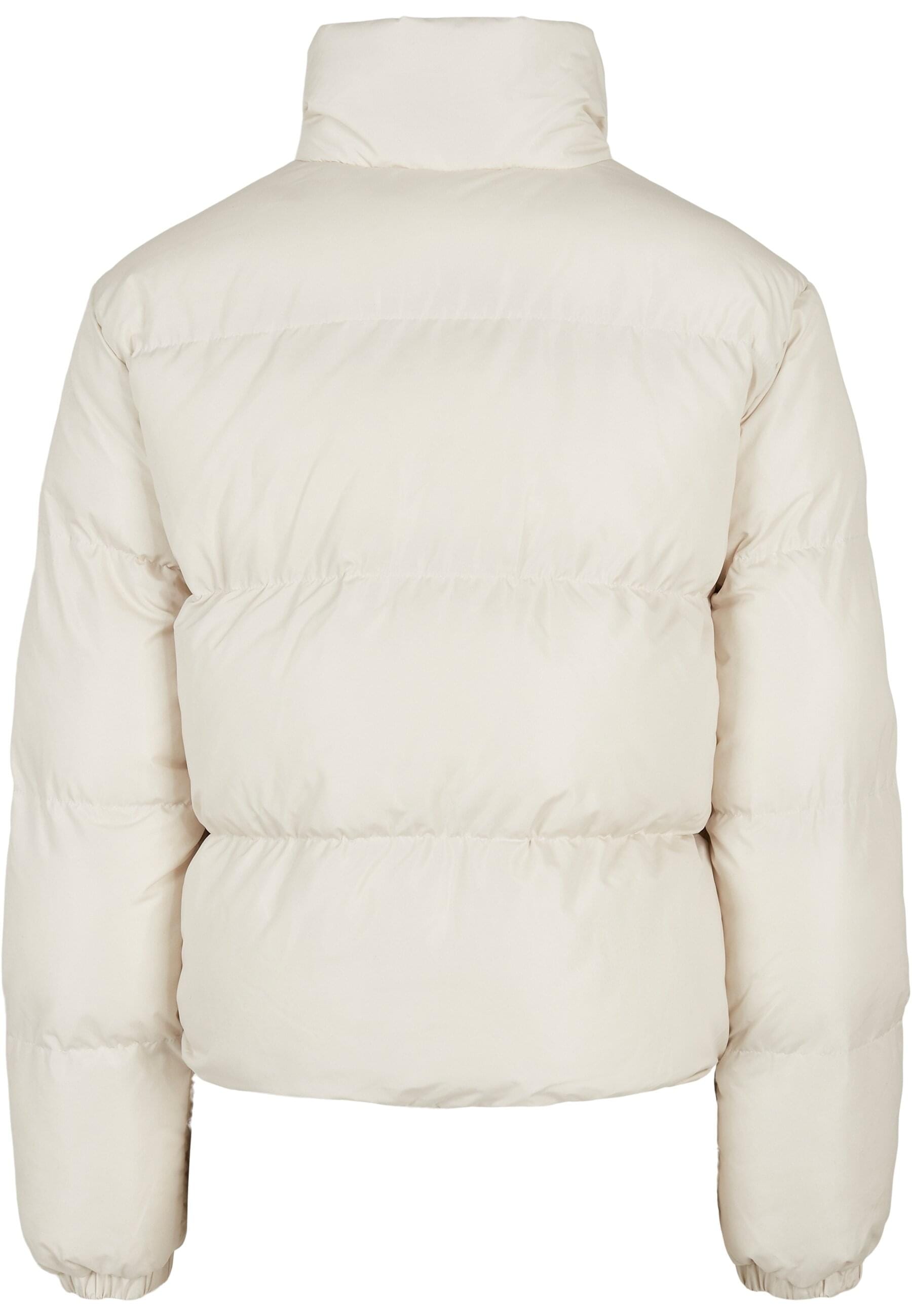 URBAN CLASSICS Winterjacke »Urban Classics Damen Ladies Short Peached Puffer Jacket« 1 Stk. tlg. ohne Kapuze