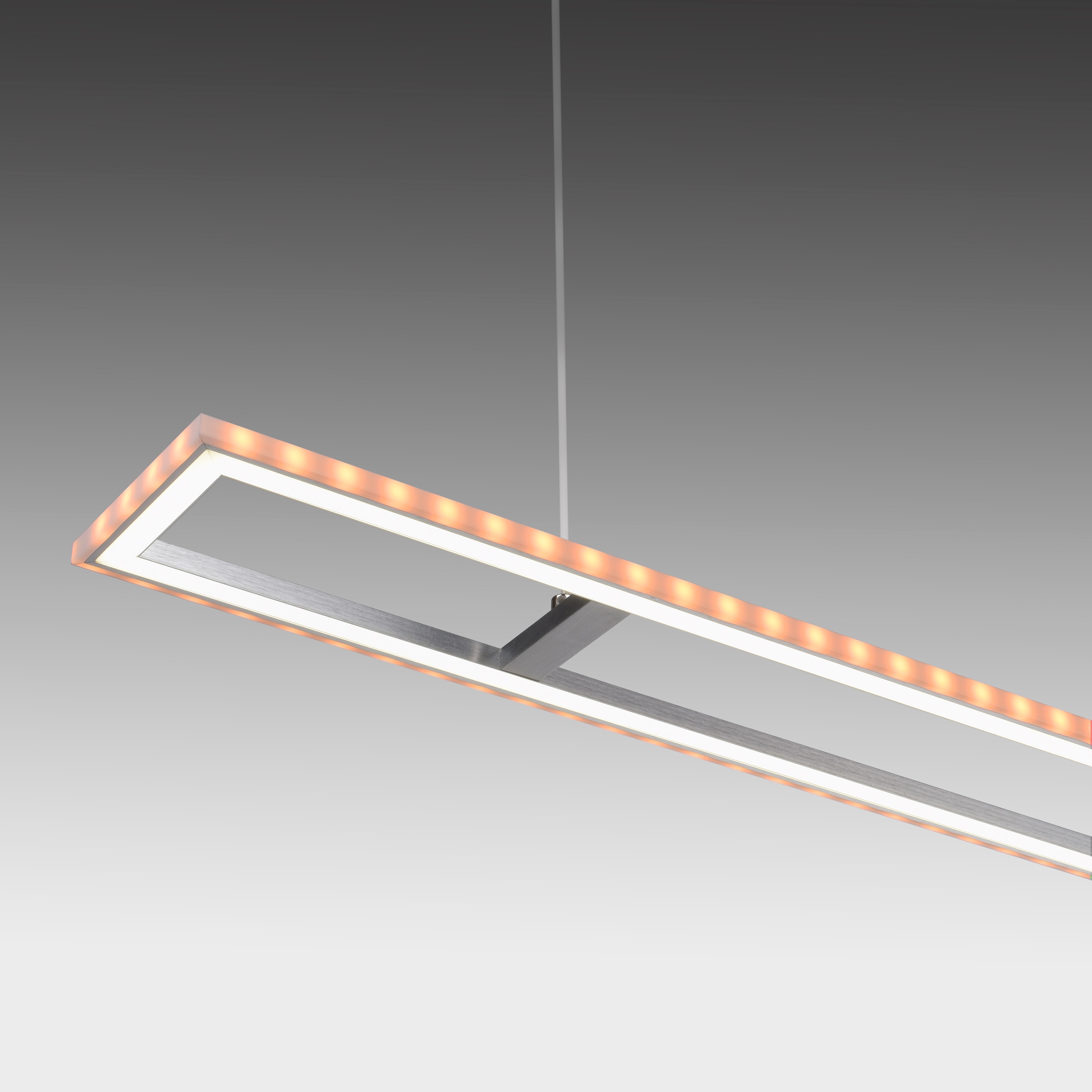 JUST LIGHT Pendelleuchte »FELIX60« LED-Board 1 Stk. warmweiß - kaltweiß LED, CCT - über Fernbedienung, RGB-Rainbow, Infrarot inkl., dimmbar