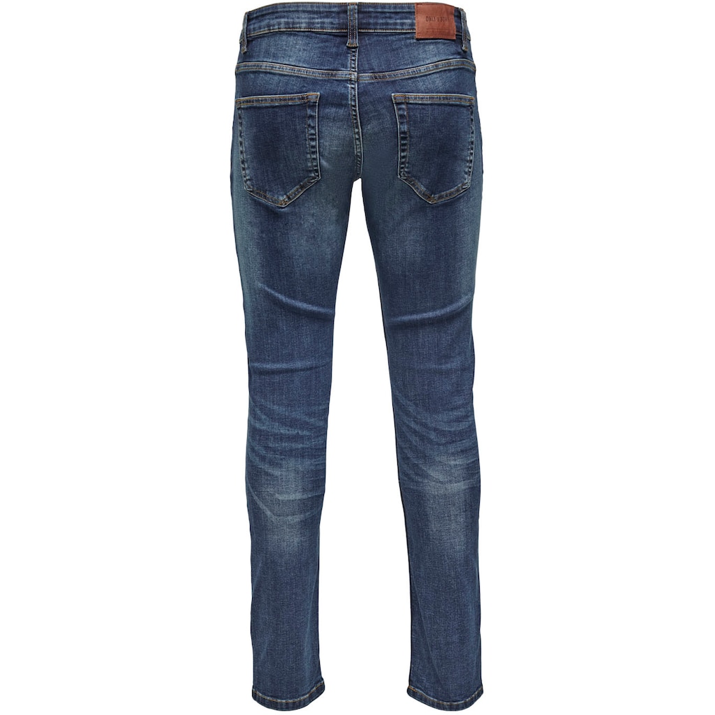 ONLY & SONS Regular-fit-Jeans »WEFT«