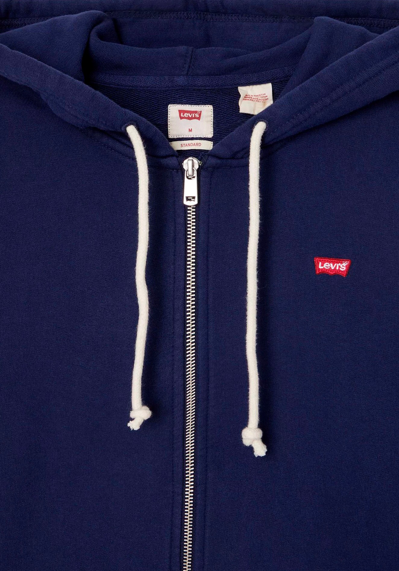 Levi's® Kapuzensweatjacke »NEW ORIGINAL ZIP UP« mit Logo-Stickerei und Kängurutasche
