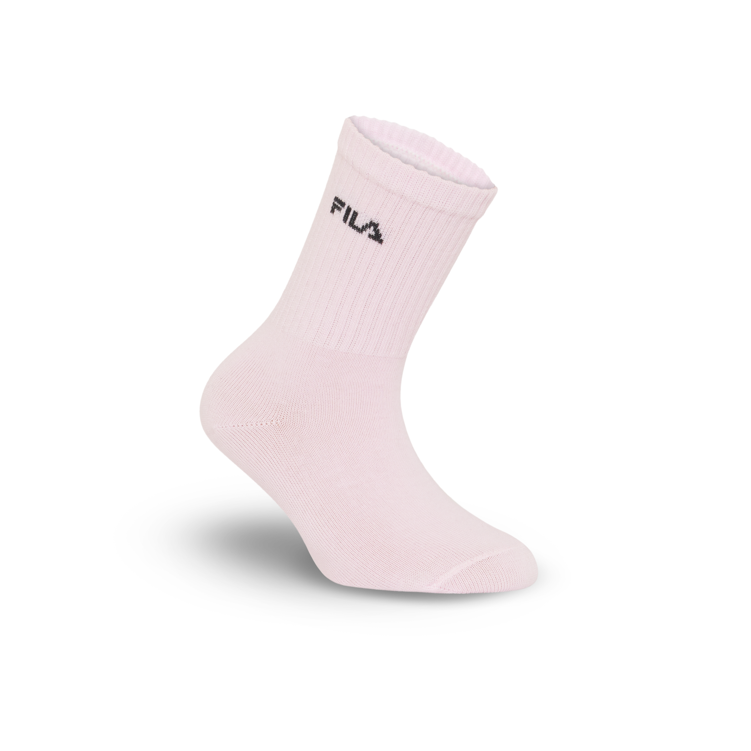 Fila Socken 6 Paar tlg. breites Rippenbündchen, Cotton-Mix, Unisex