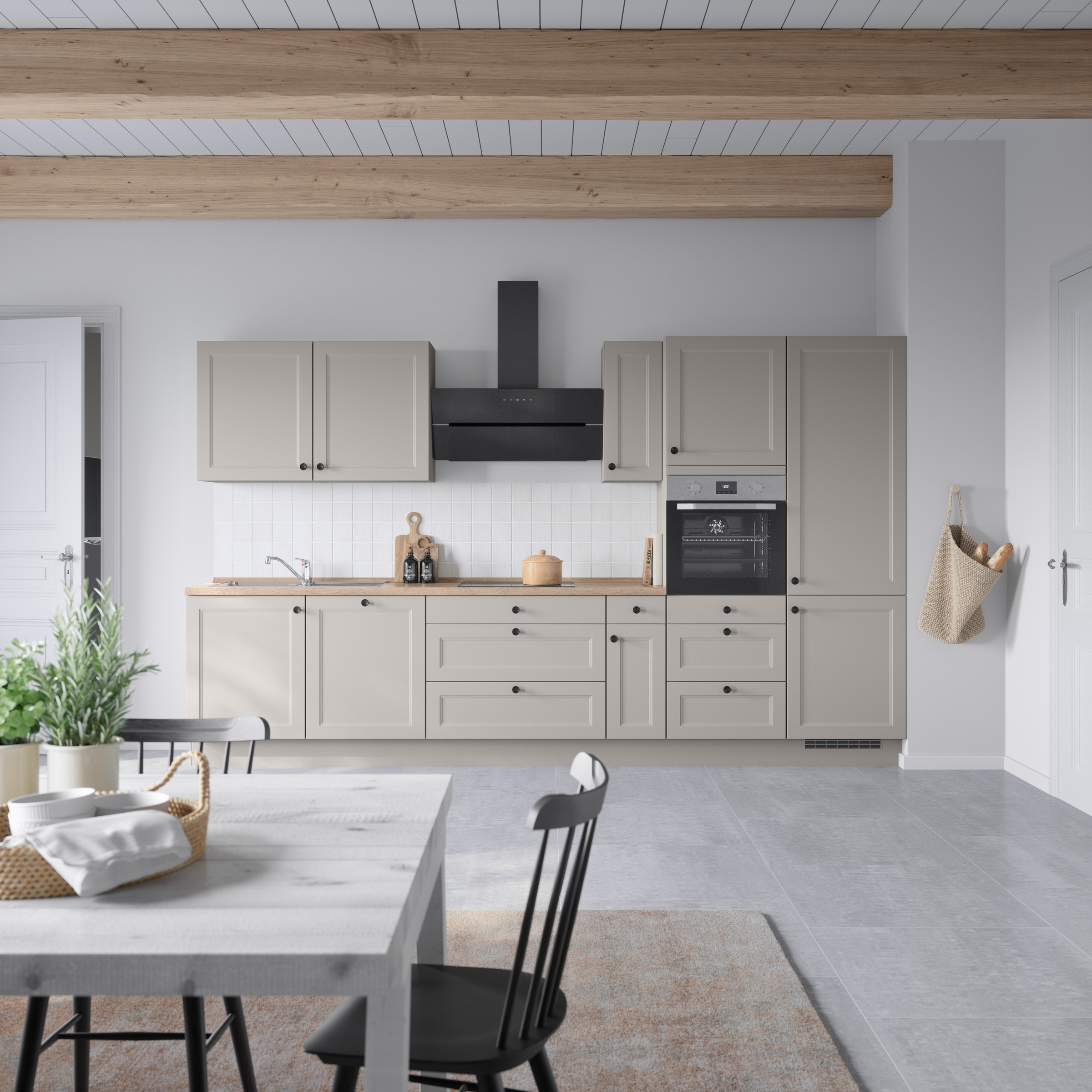 nobilia® Küchenzeile »"Cascada II"« vormontiert, Breite 360 cm, Ausrichtung günstig online kaufen