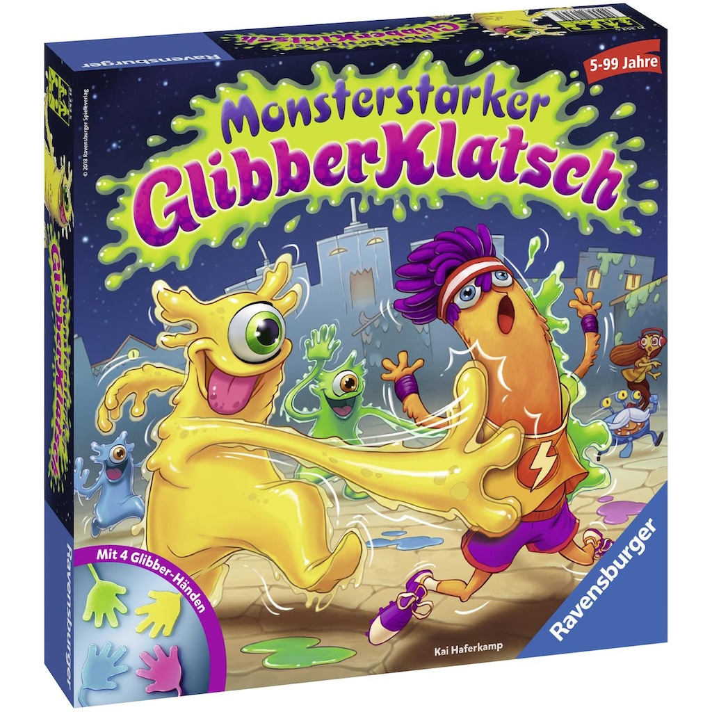 Ravensburger Spiel »Monsterstarker Glibber-Klatsch«, Made in Europe, FSC® - schützt Wald - weltweit