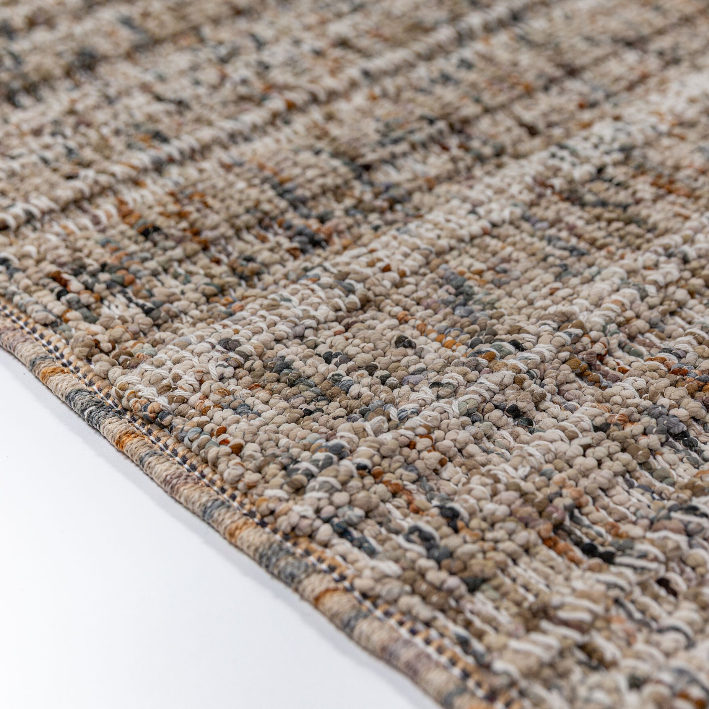 FLAIR RUGS Designteppich »AMILY« rechteckig 12 mm Höhe Meliertes Design, Für Wohn-, Schlaf- und Esszimmer geeignet