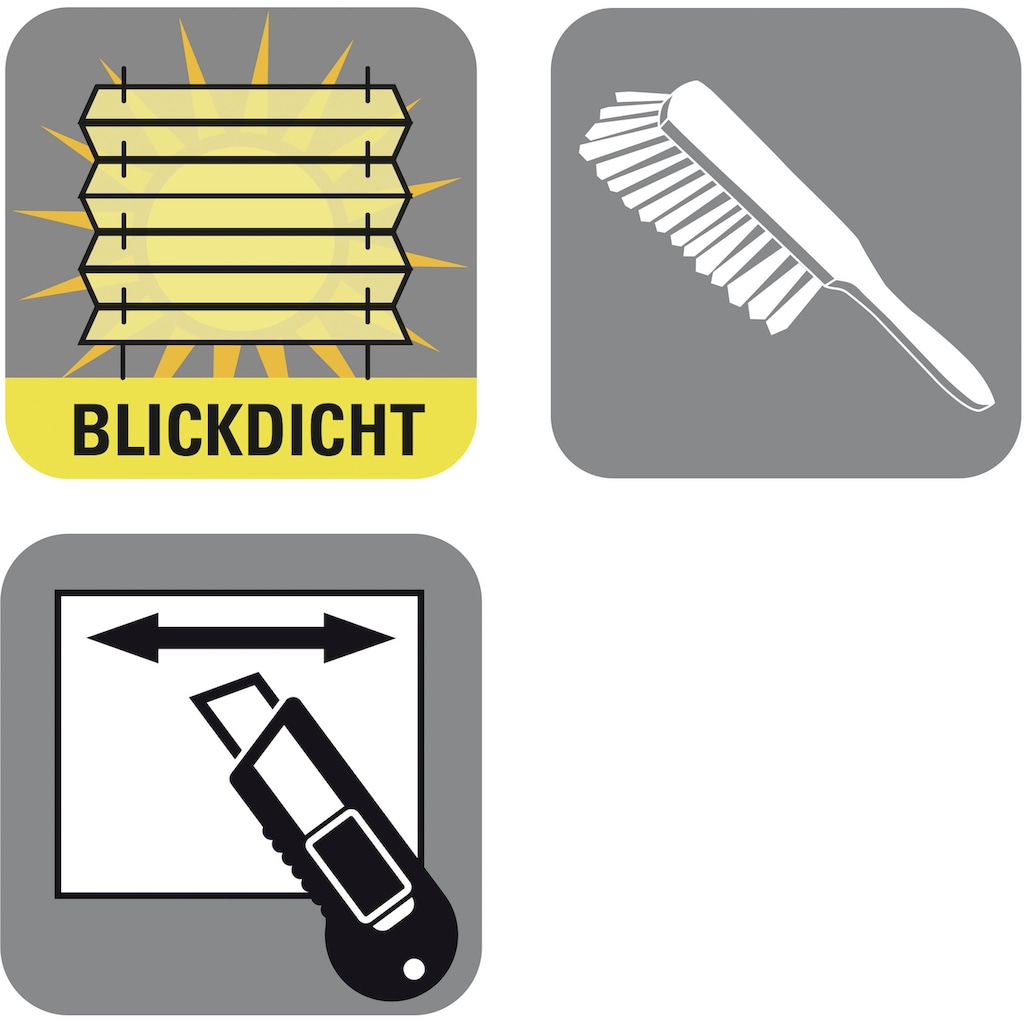 GARDINIA Wabenplissee »Wabenplissee Concept Tageslicht«, blickdicht, mit Bohren