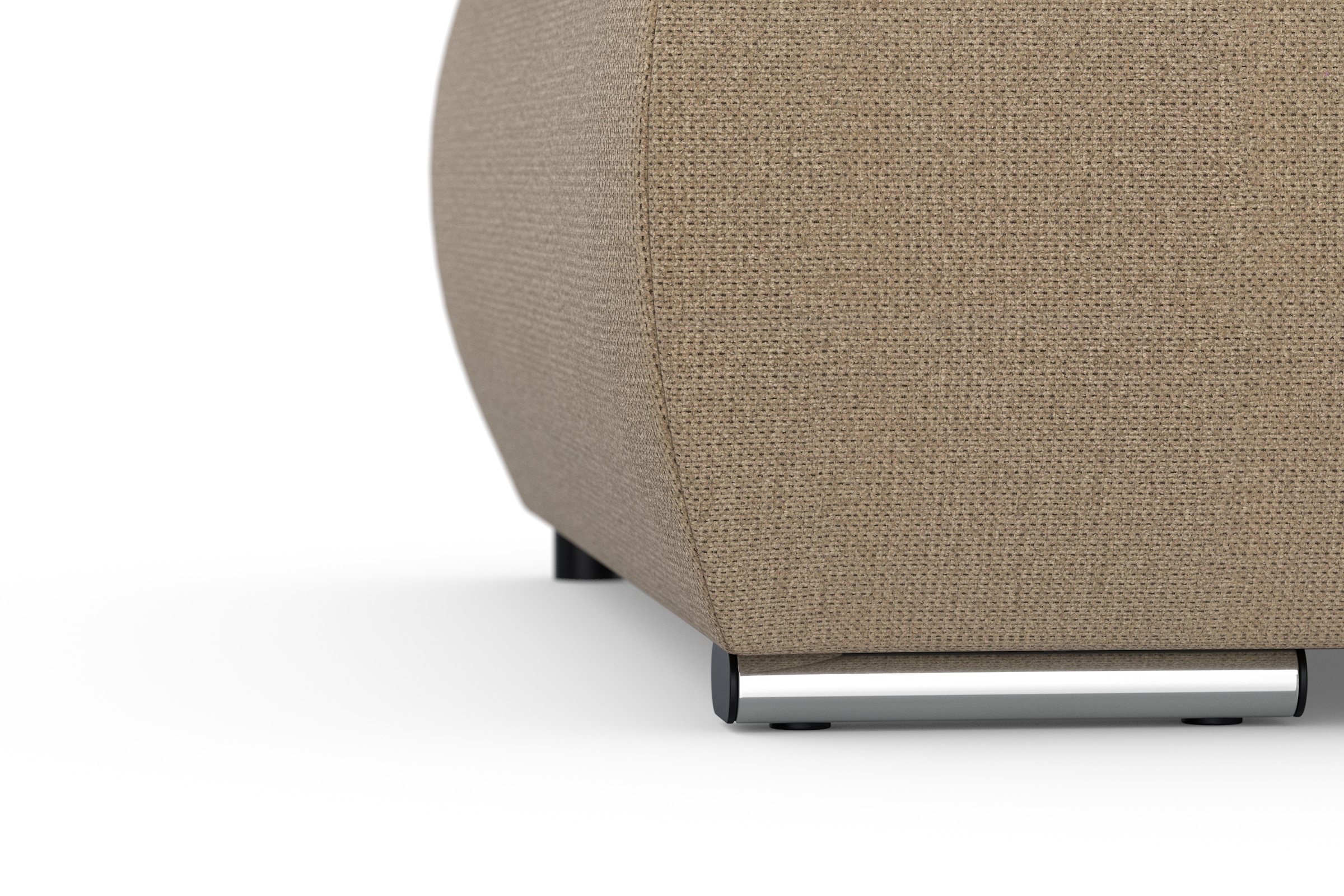 DOMO collection Ecksofa »Moric, L-Form, XXL-Sofa - Breite 300cm«, wahlweise mit Bettfunktion und Armteilverstellung, cappucino
