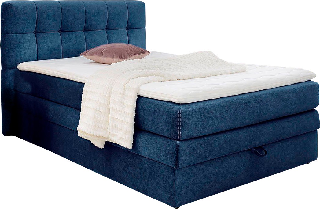 Jockenhöfer Gruppe Boxspringbett »Amy« mit Bettkasten und Kaltschaum-Topper günstig online kaufen