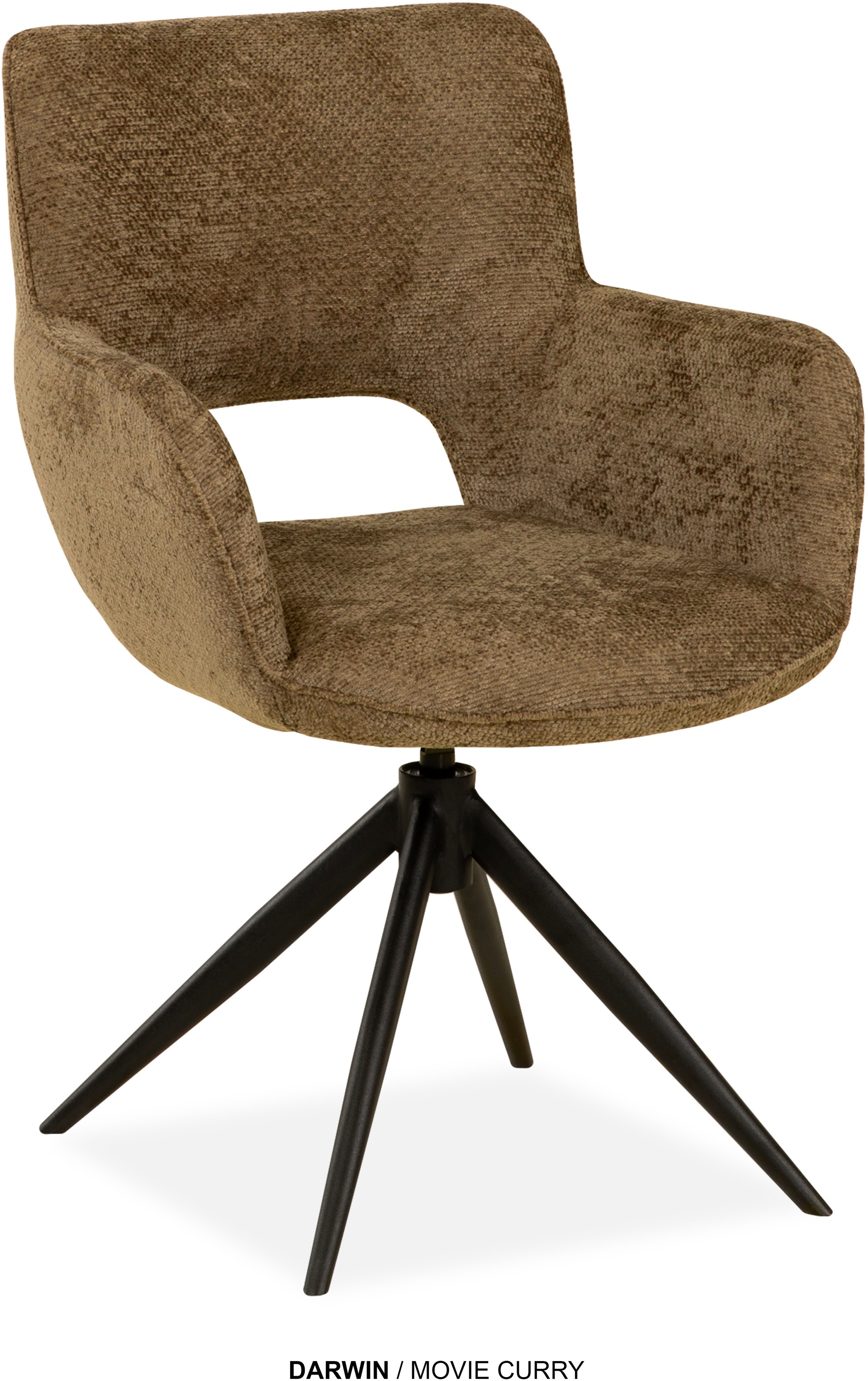 OMG Design Esszimmerstuhl »Darwin« (Set) 2 Stk. Stoff Drehstuhl mit auto-re günstig online kaufen