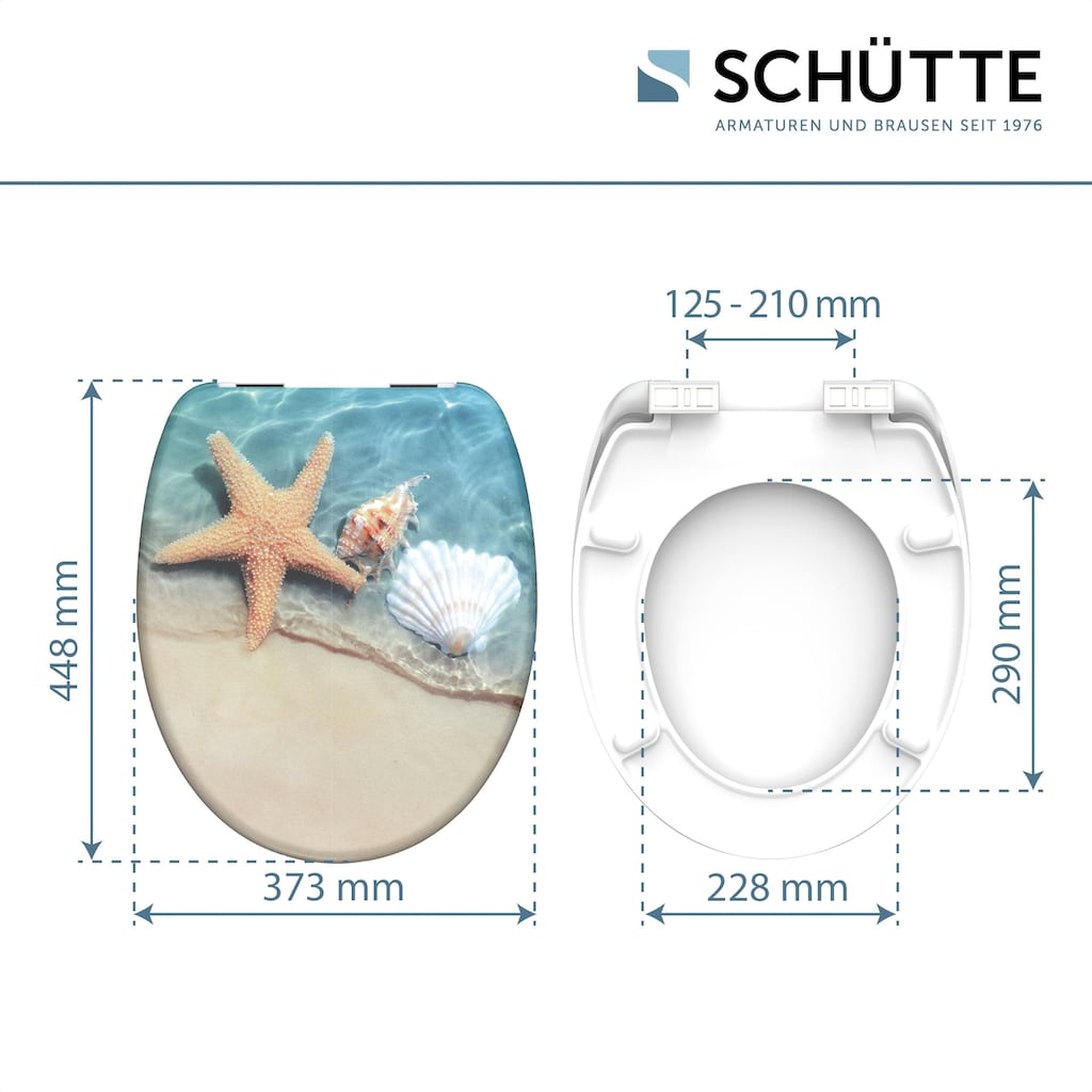 Schütte WC-Sitz »BEACH«