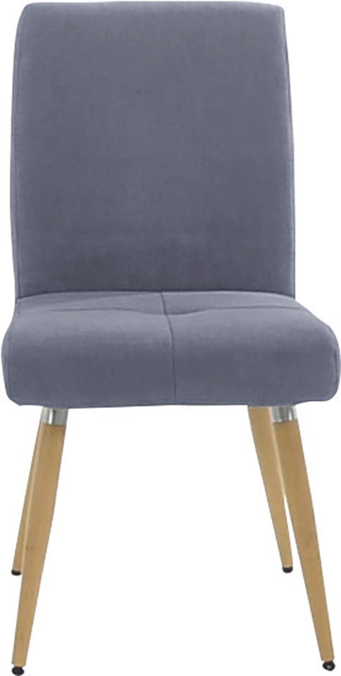 K+W Komfort & Wohnen 4-Fußstuhl »6411« () mit Sitzsteppung, Edelstahlgriff günstig online kaufen