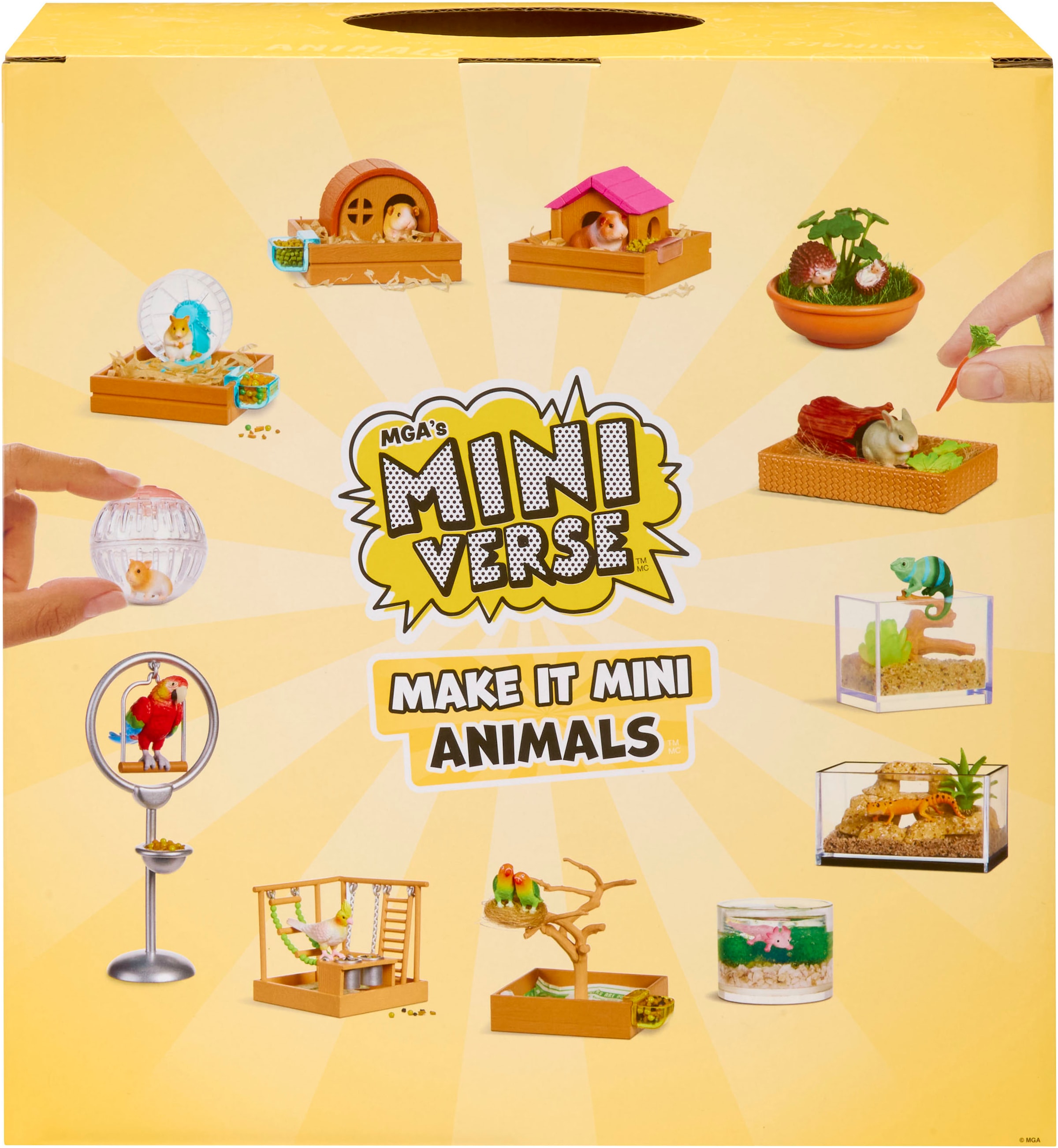 MGA ENTERTAINMENT Kreativset »MGA's Miniverse - Make It Mini Animals« Lieferung erfolgt sortiert