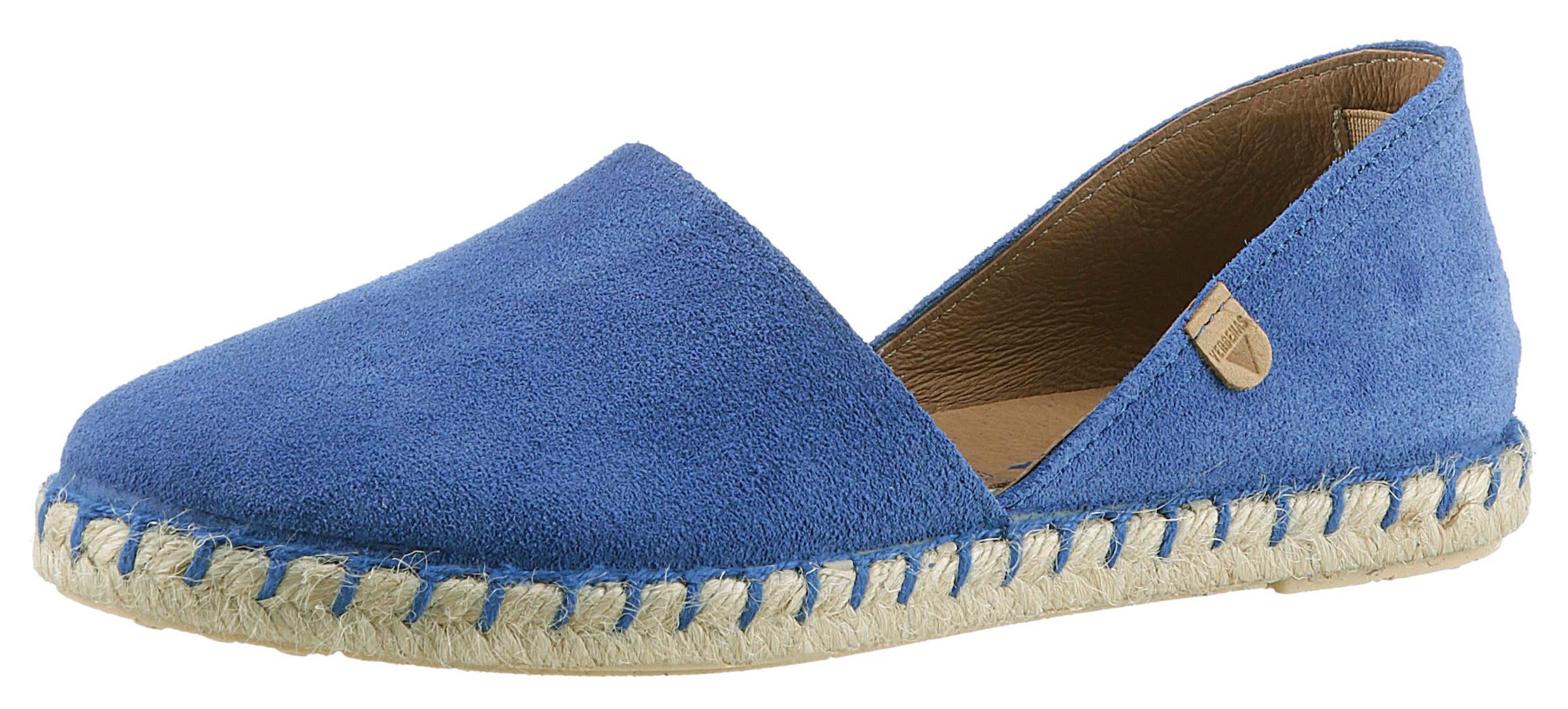 Espadrille, Schlupfschuh, Sommerschuh, Loafer mit typischem Jute-Rahmen