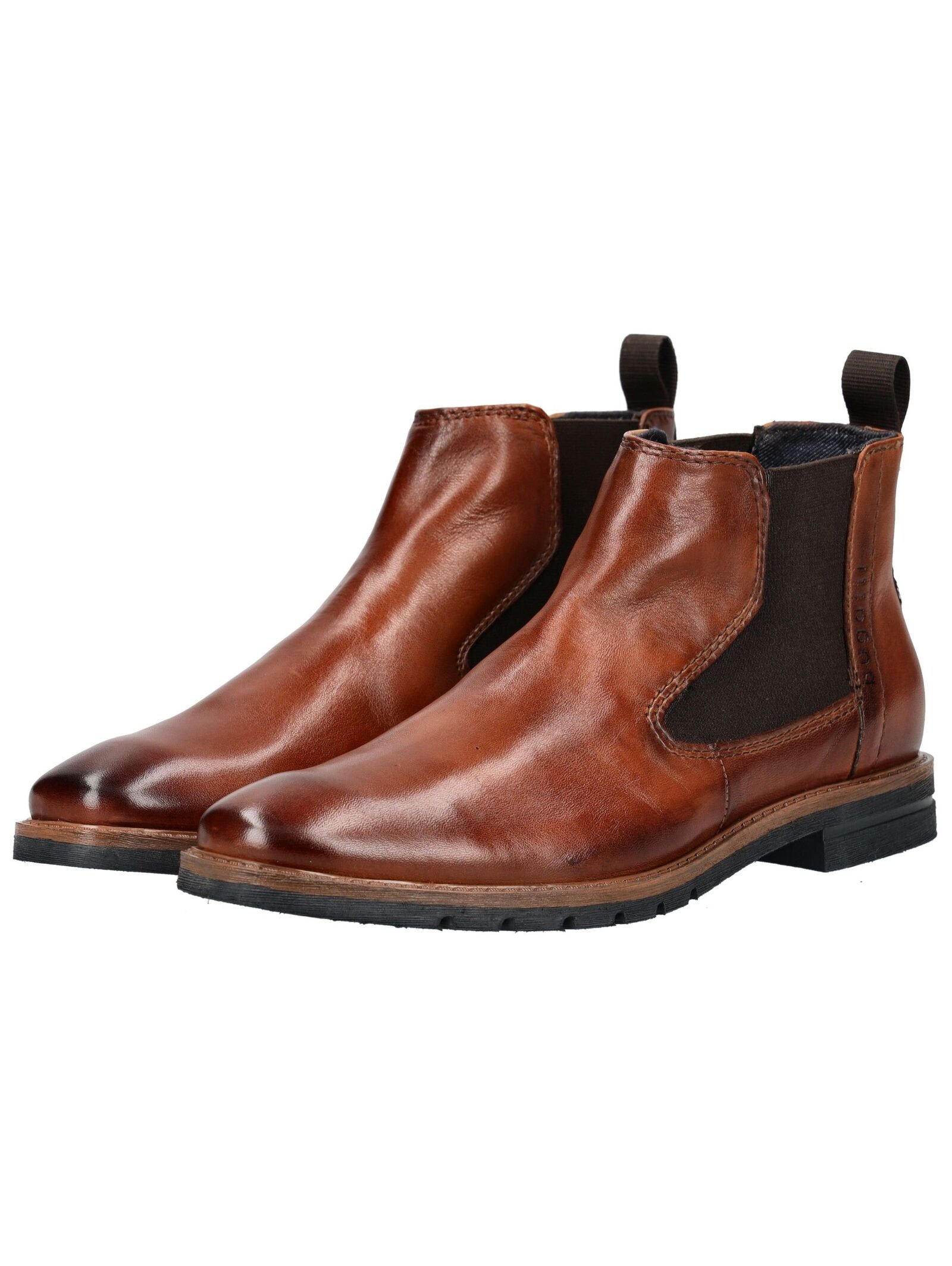 bugatti Stiefelette »bugatti Stiefelette Leder/Textil«