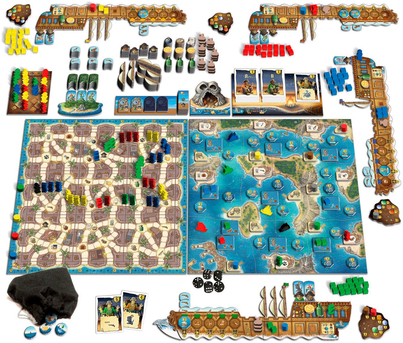 Queen Games Spiel »Nassau - Classic Edition«, Made in Europe