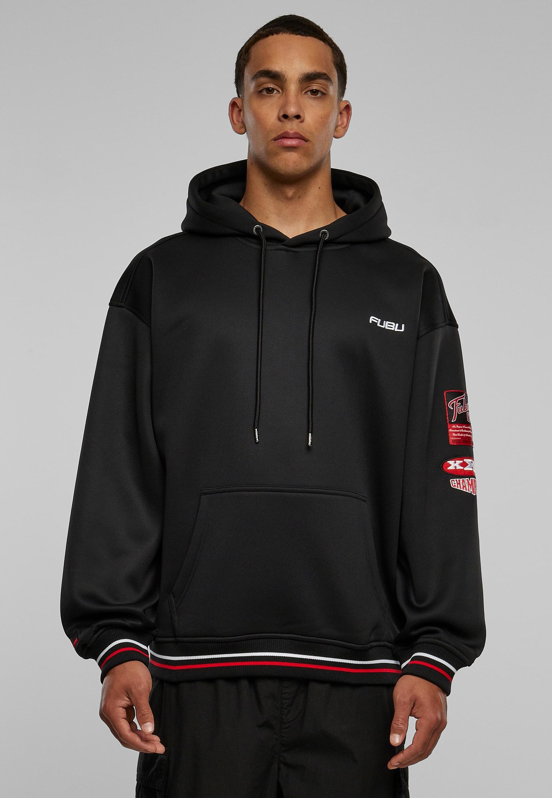 Fubu Kapuzensweatshirt »Fubu Herren FM233-012-2 FUBU Corporate Mesh Hoodie«, 1 Stk.

