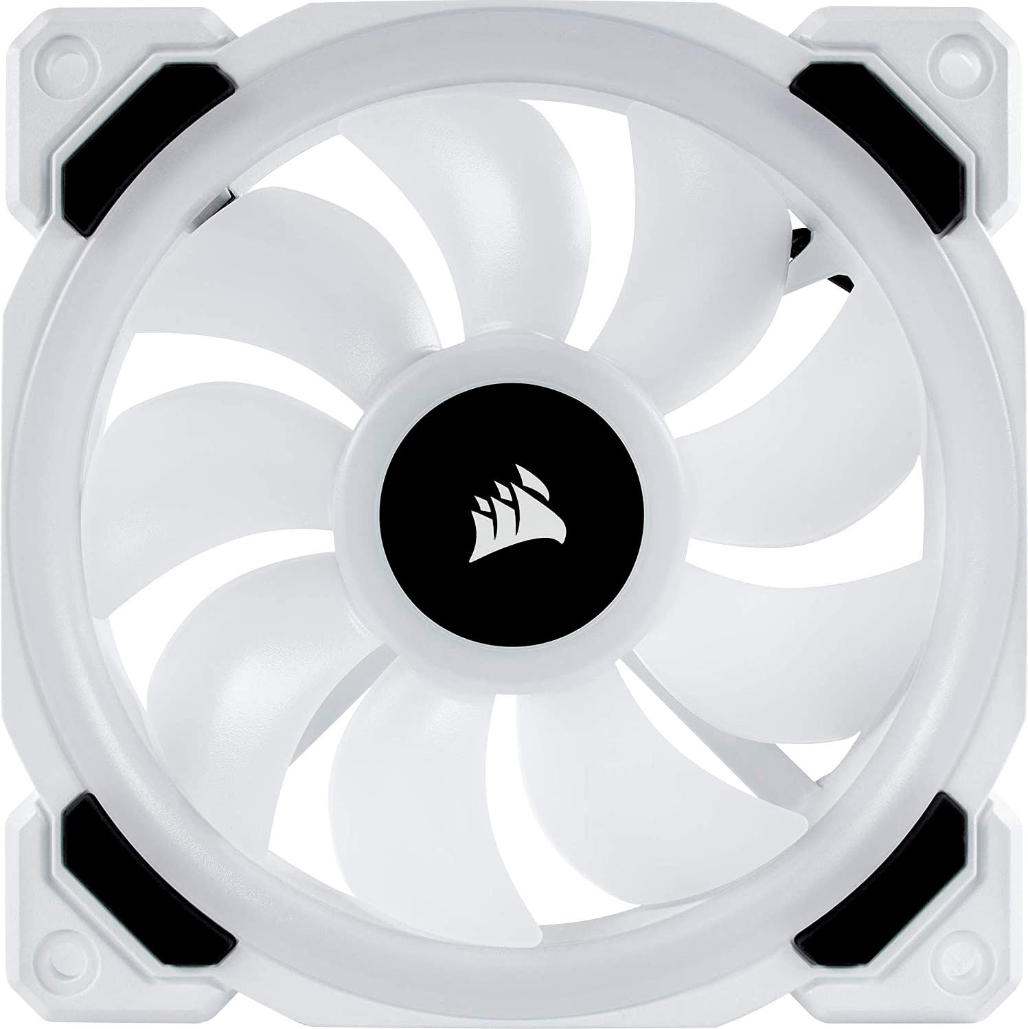 Corsair Computer-Kühler »LL120 RGB LED PMW Fan White Single Pack«, (1 St.)