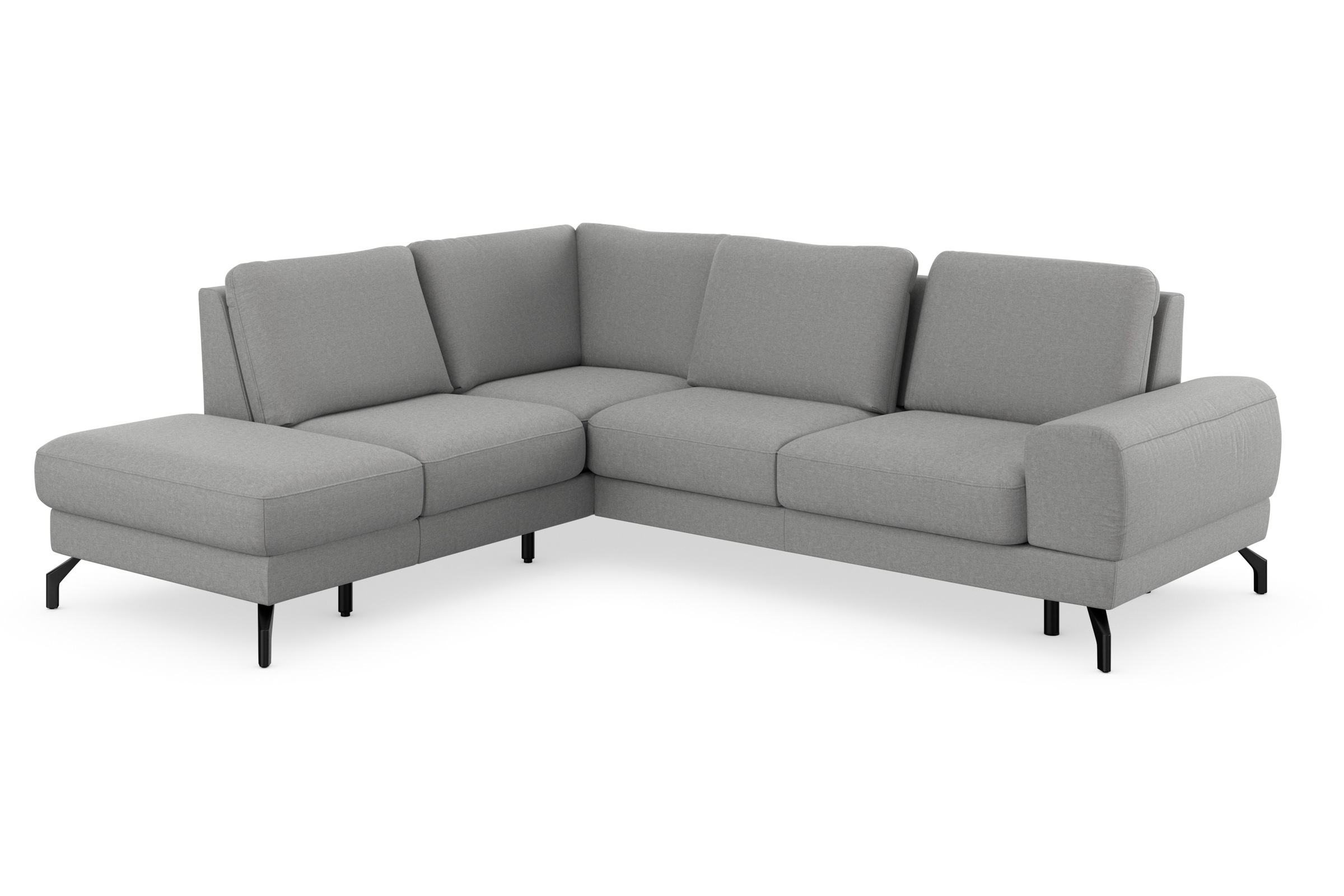 sit&more Ecksofa »Cinturo L-Form«, inklusive Sitztiefenverstellung und Federkern, Sitzhöhe 45 cm