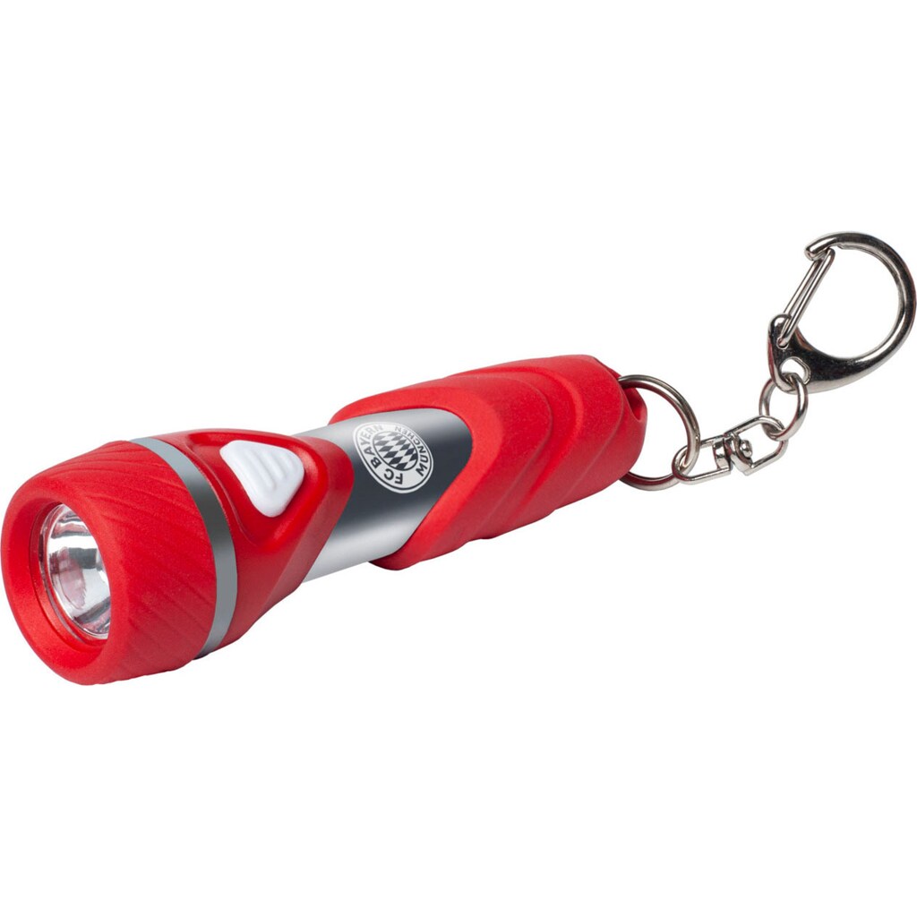 VARTA Taschenlampe »Schlüsselanhänger mit Licht FC Bayern«, (Set, 1 St.)