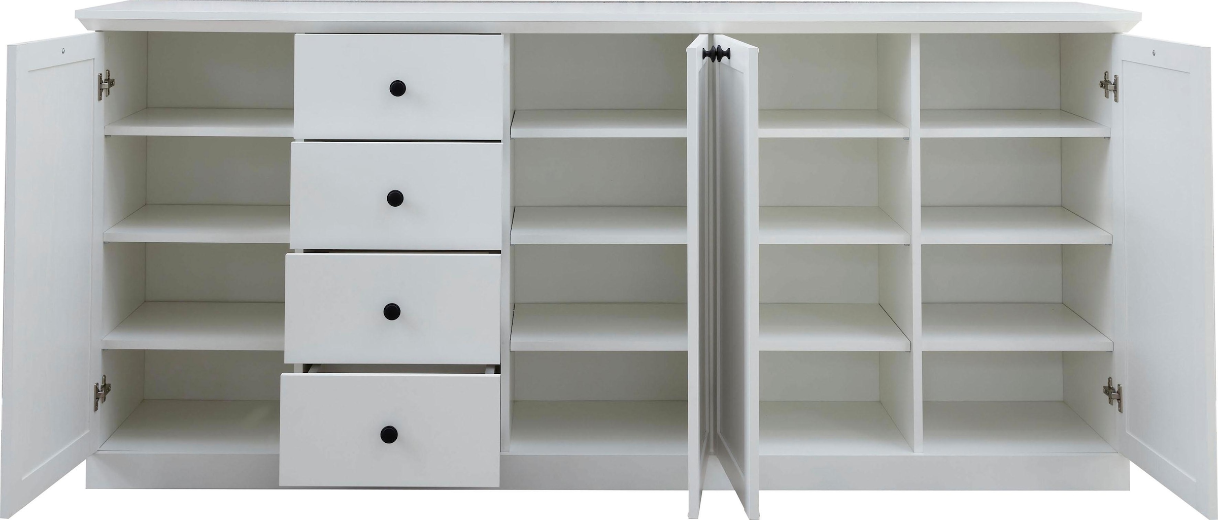 Home affaire Sideboard »Örebro«, Kommode, zeitloser Landhausstil, mit Vollauszug