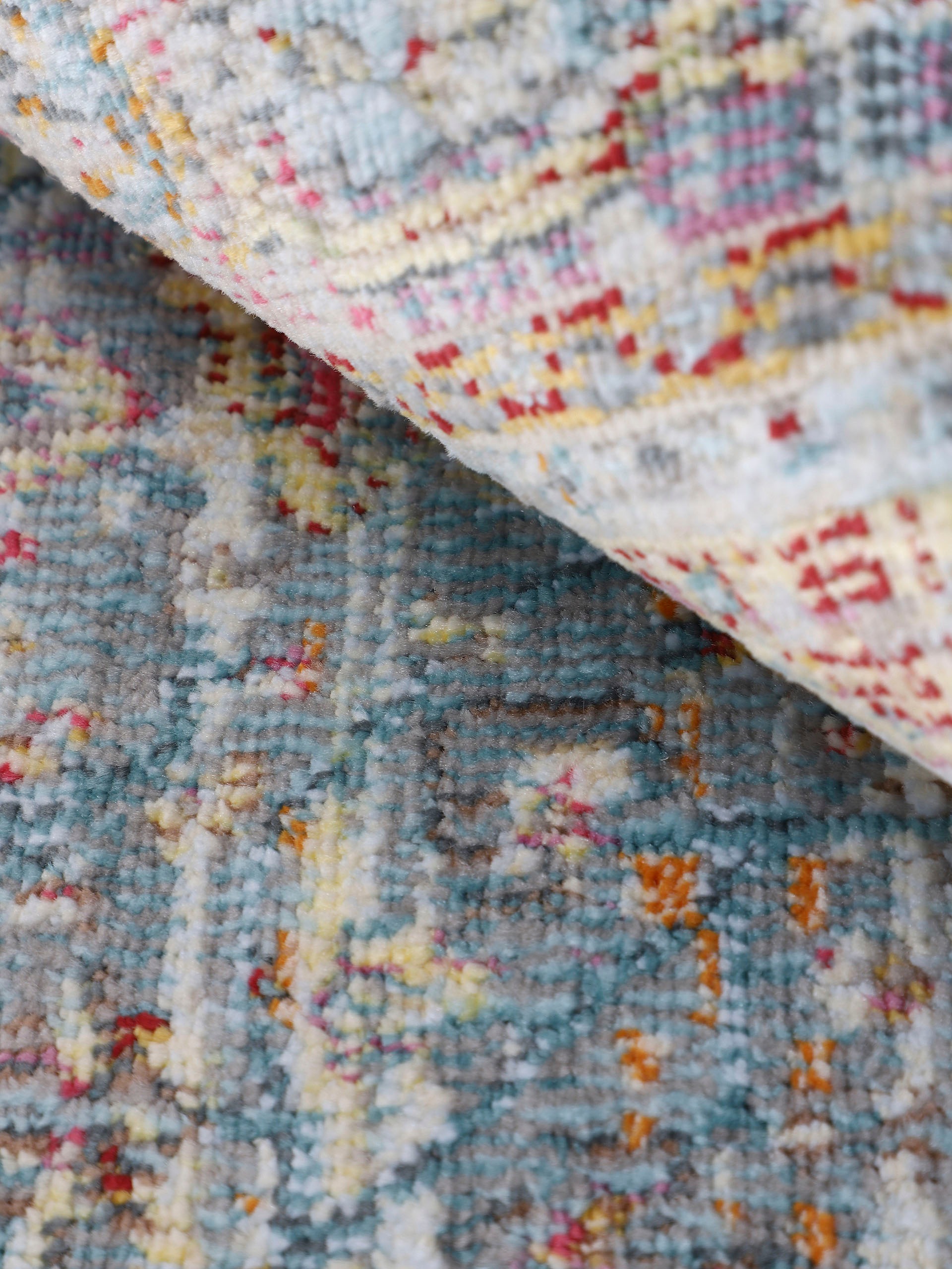 carpetfine Teppich »Esha«, rechteckig, 8 mm Höhe, Vintage Look, schöne Farben, mit Fransen, Wohnzimmer