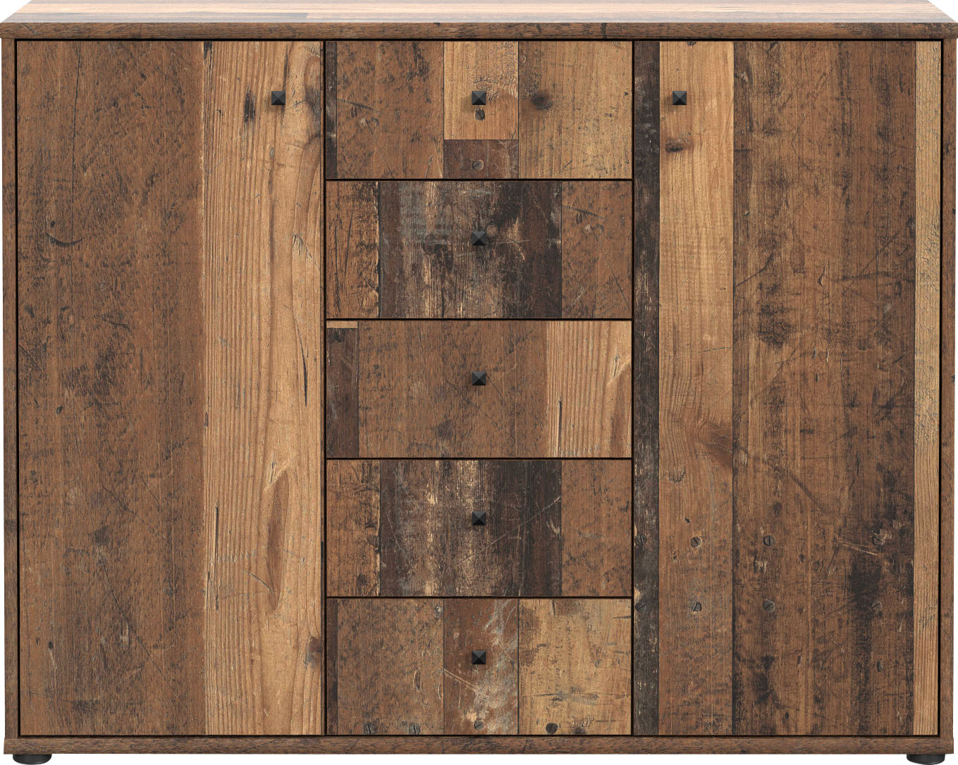 Kommode „Tempra“, Breite 108,8 cm, old wood Vintage B/H/T: 108,8 cm x 85,5 cm x 34,8 cm