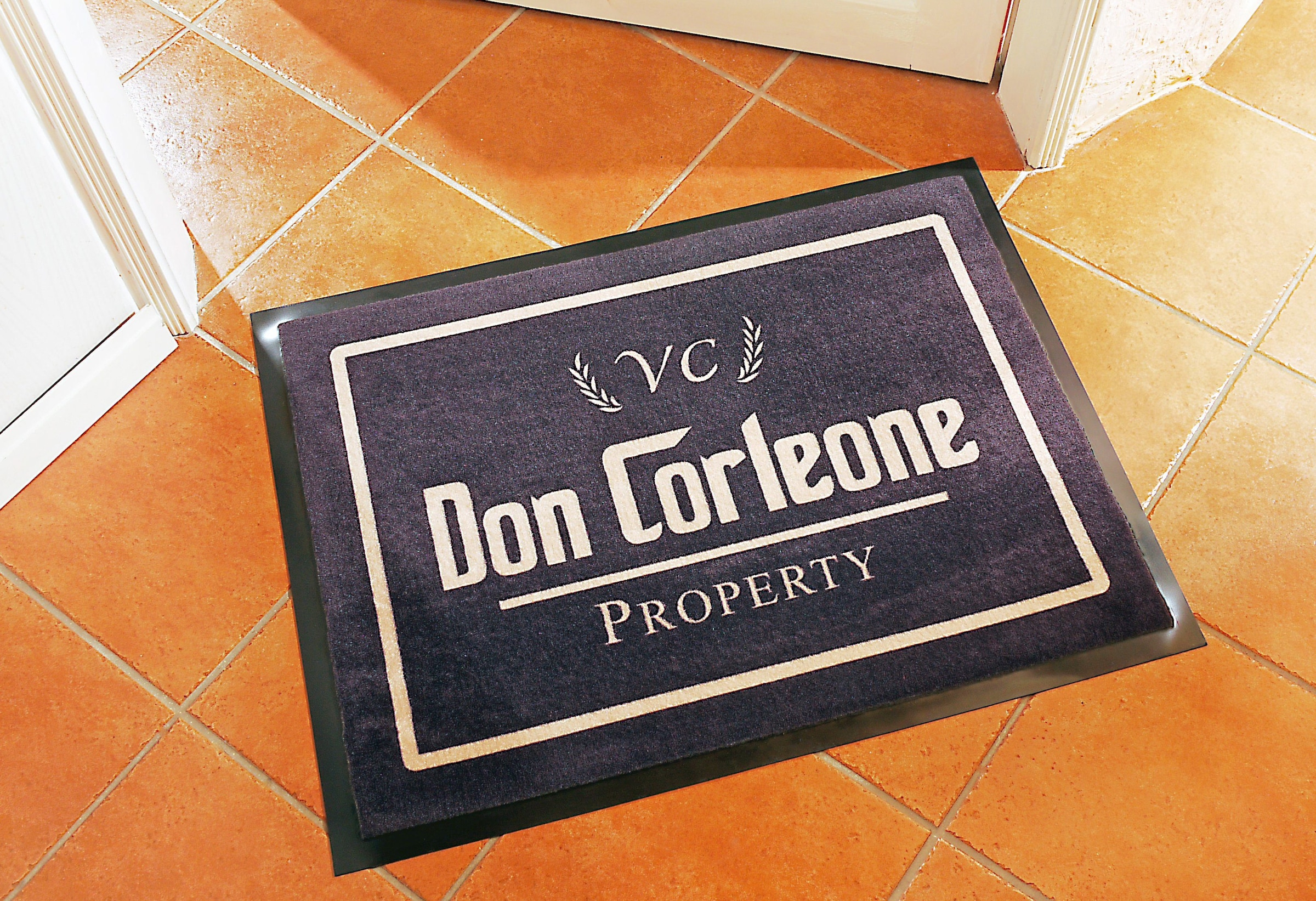 Neue Artikel HANSE Home Fußmatte »Don Corleone rechteckig, mit Rückseite, Mafia«, Robust, bequem bestellen und - schnell Spruch, Schrift, gummierte Waschbar