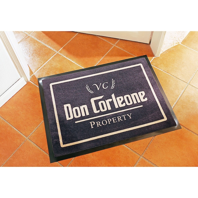 HANSE Home Fußmatte »Don Corleone - Mafia«, rechteckig, mit Spruch,  Schrift, Robust, gummierte Rückseite, Waschbar bequem und schnell bestellen