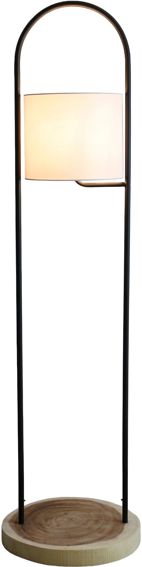 SalesFever Stehlampe »Aaliyah« E27 1 Stk. handgefertigt, mit Gestell für Pf günstig online kaufen