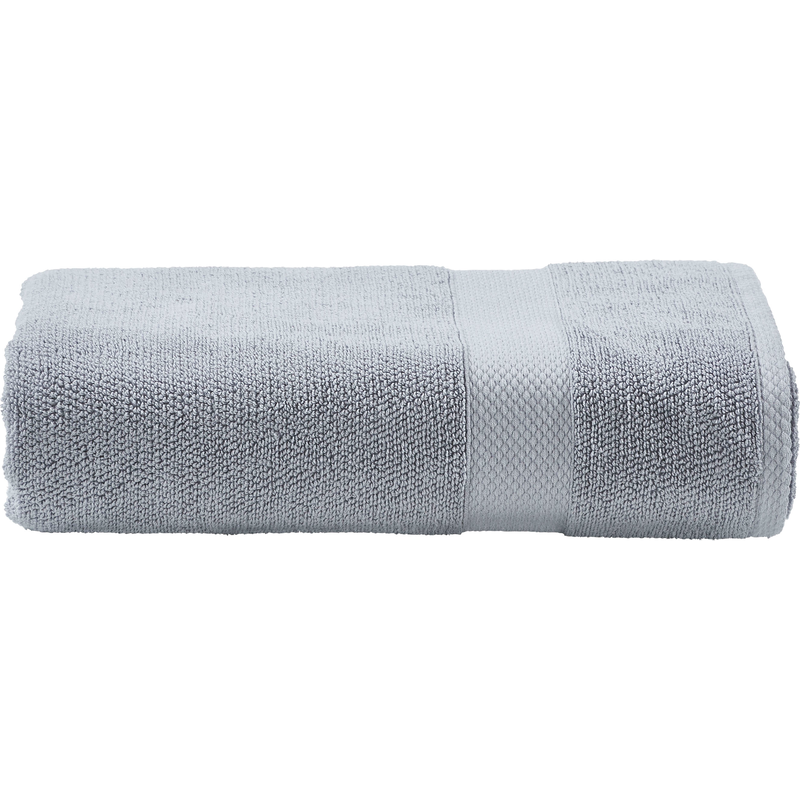 DONE. Badetücher »Deluxe« 1-tlg., Uni Farben, Hotelqualität aus hochwertigem Zwirnfrottier silbergrau Obermaterial: 100% Baumwolle B/L: 100 cmx150 cm