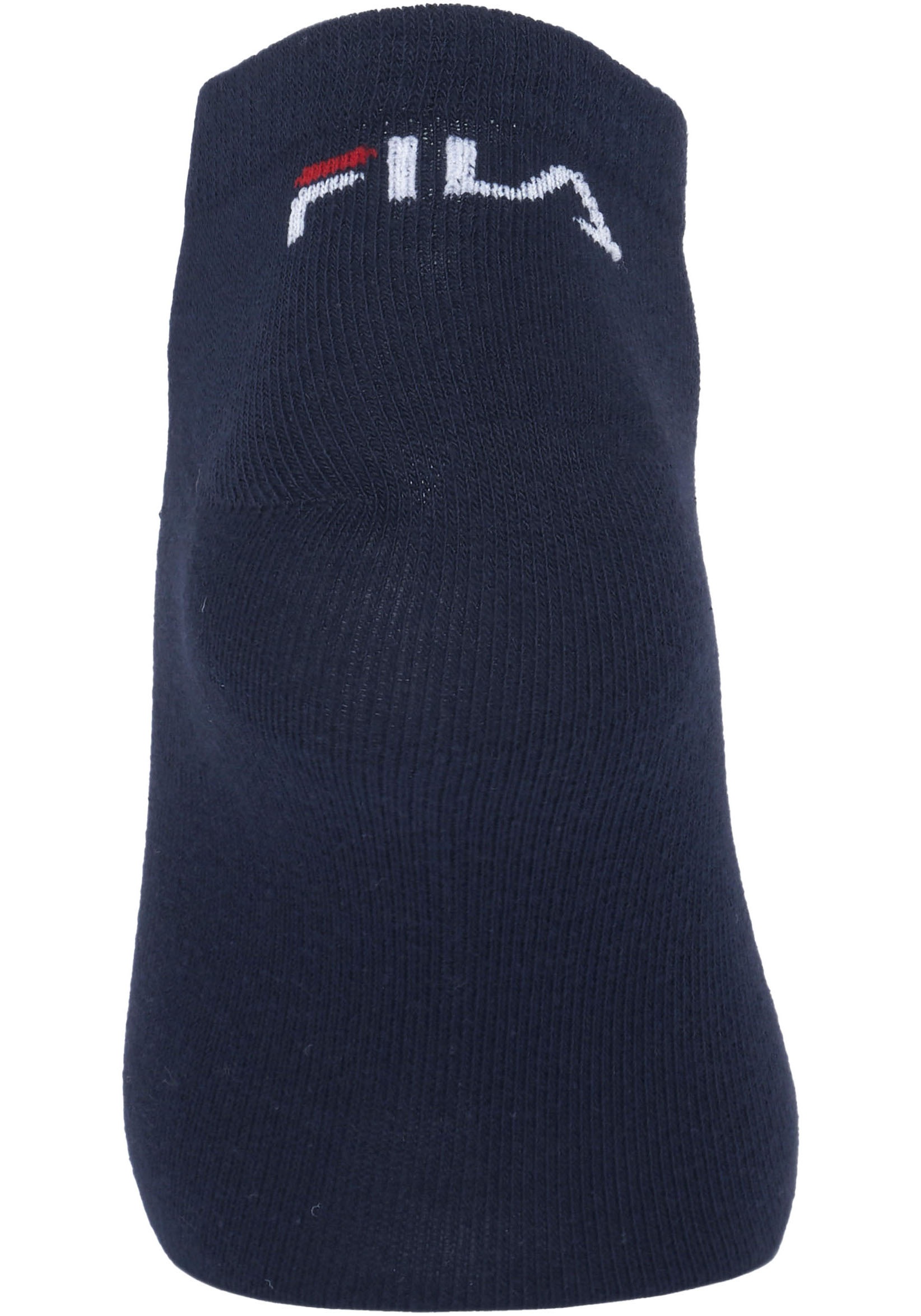 Fila Sneakersocken »UNISEX INVISIBLE PLAIN SOCKS«, (3 Paar), mit eingestricktem Logo an der Ferse