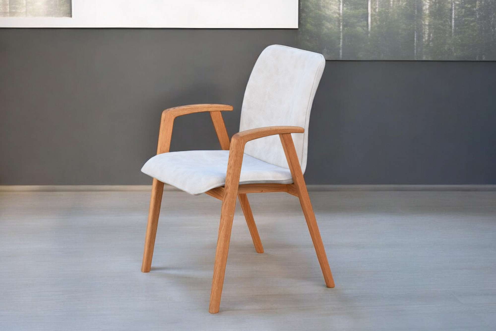 Home affaire Armlehnstuhl »Loreen Esszimmerstuhl, Polsterstuhl, Designstuhl günstig online kaufen